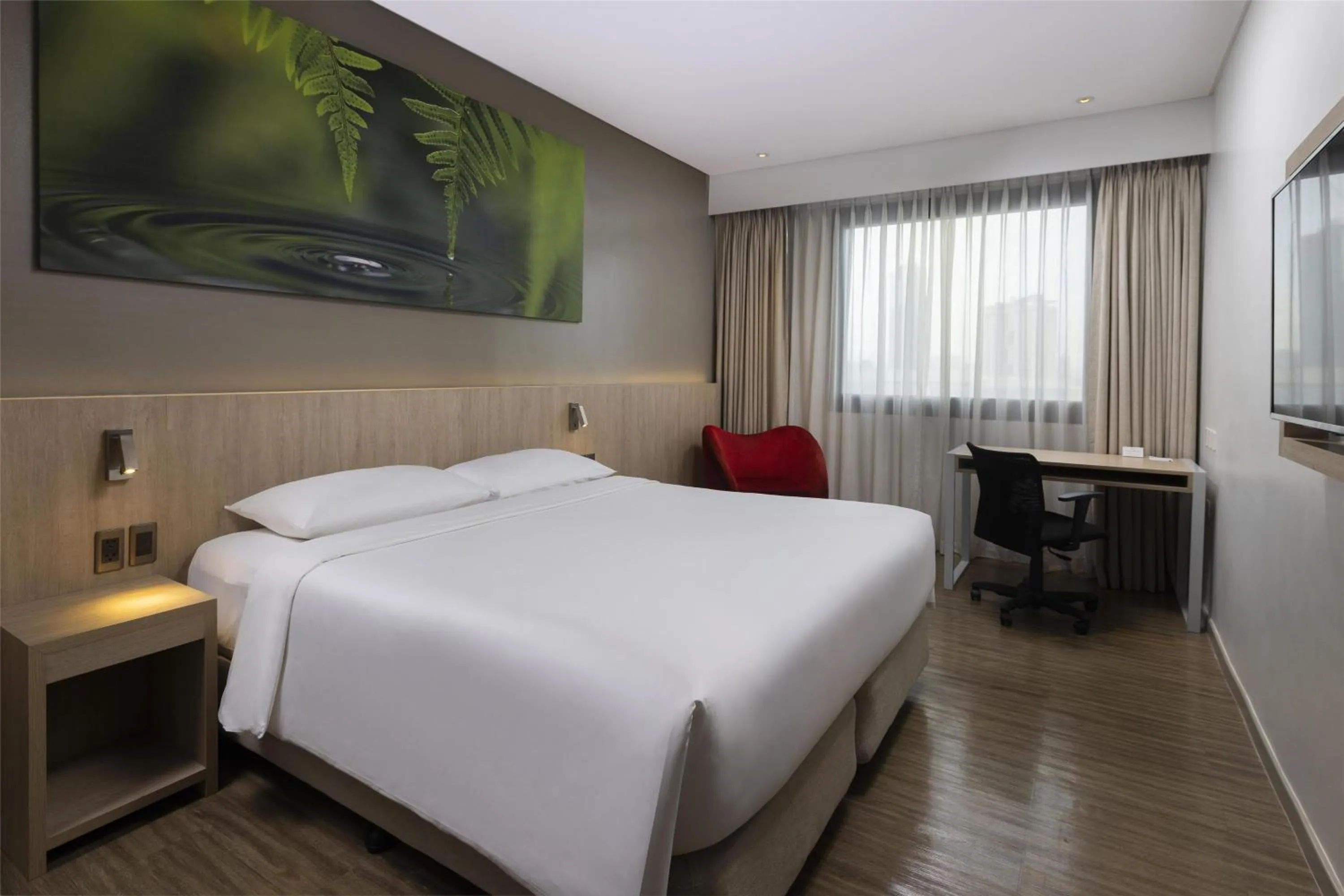 Bedroom, Bed in Park Inn by Radisson North Edsa