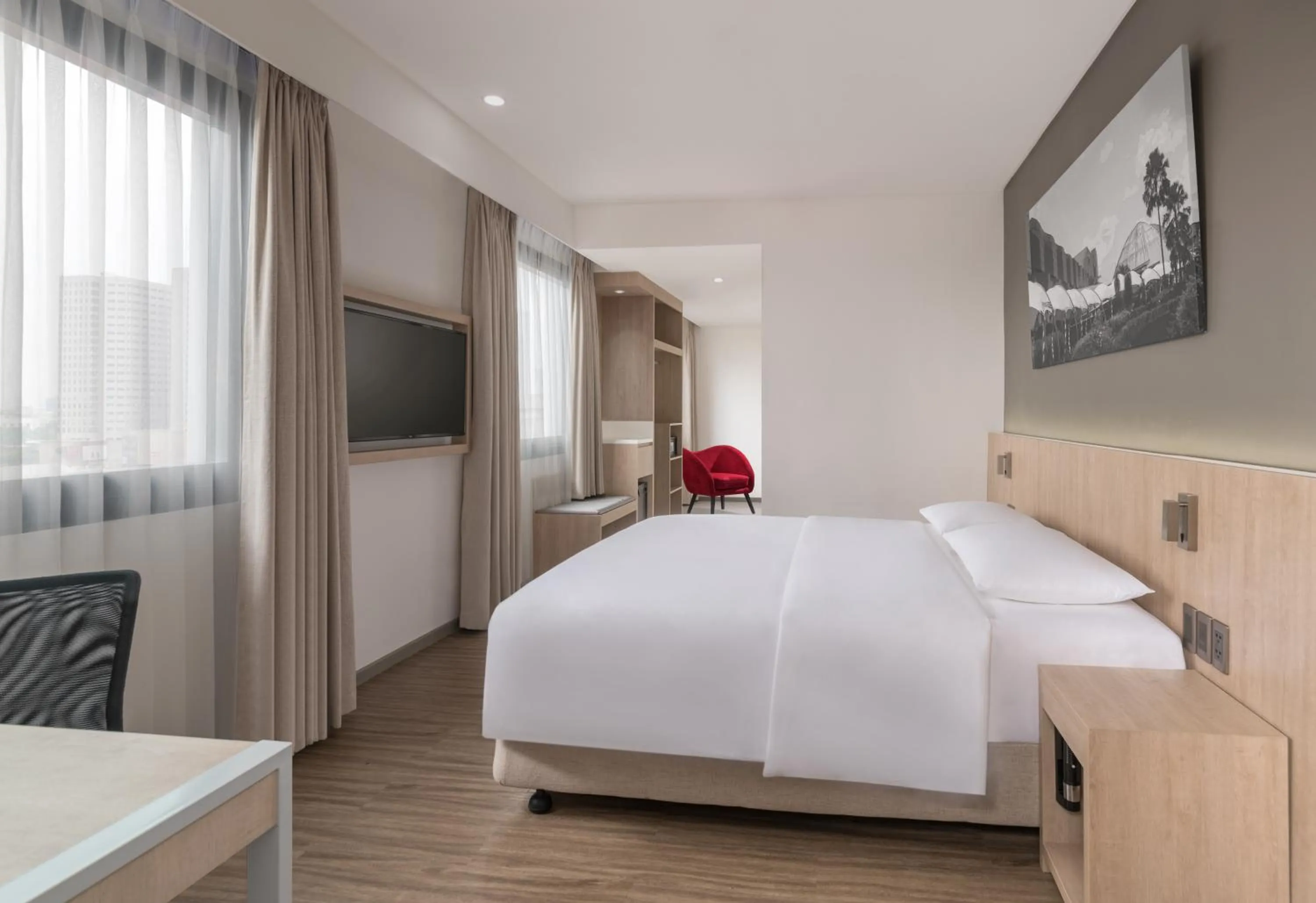 Bed in Park Inn by Radisson North Edsa