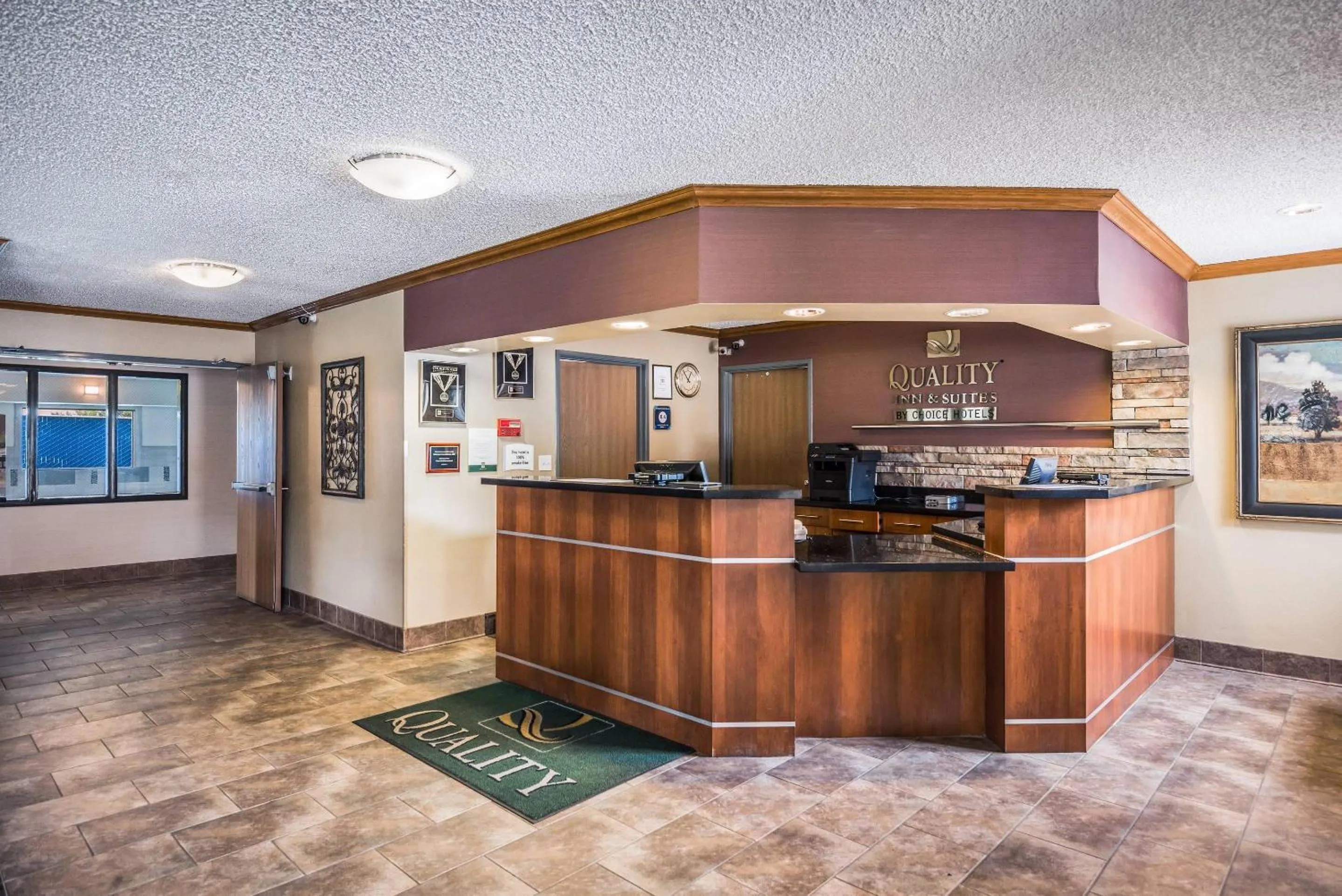 Lobby or reception in Quality Inn & Suites Missoula Westside