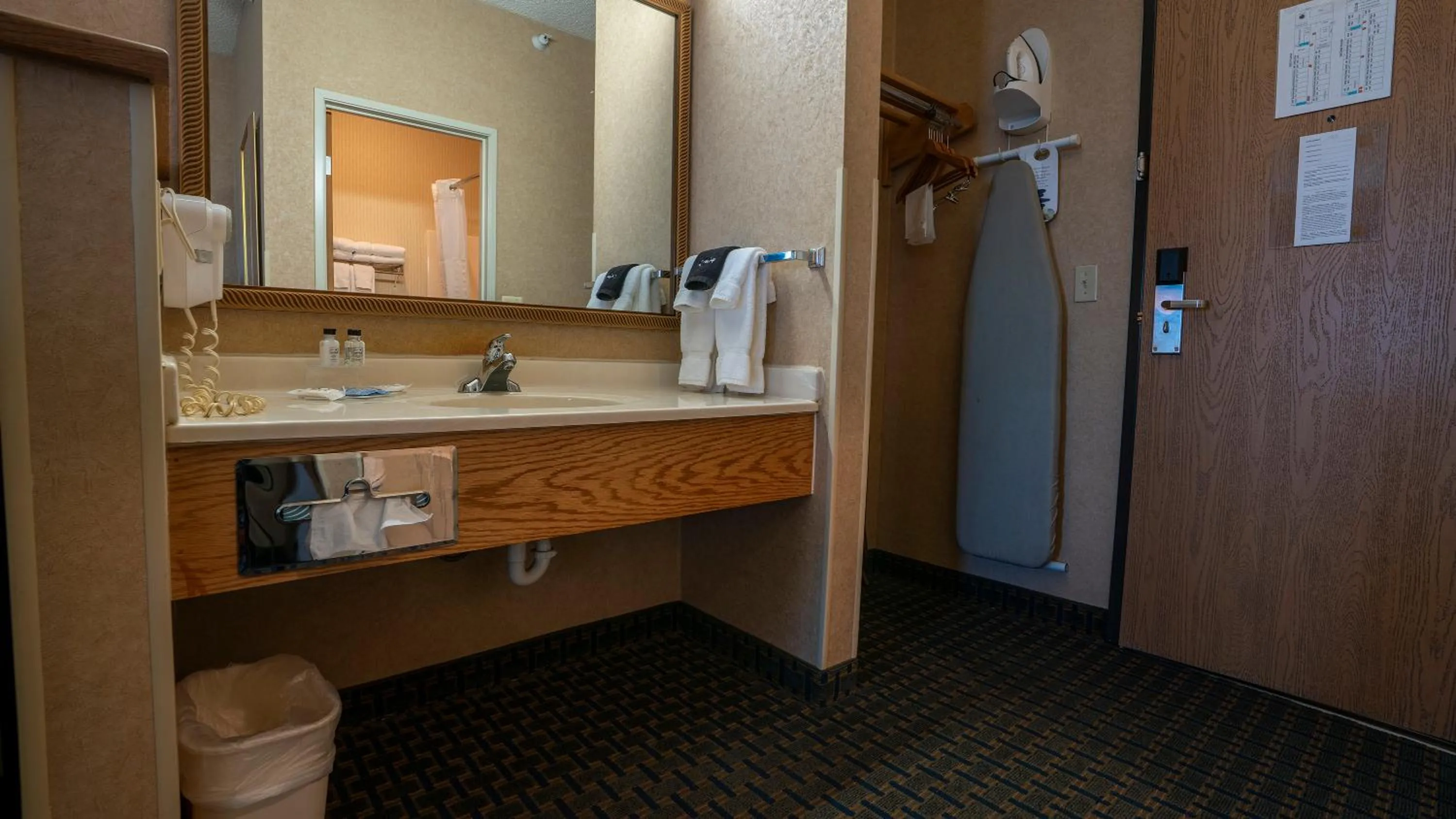 Bathroom in Miles City Hotel