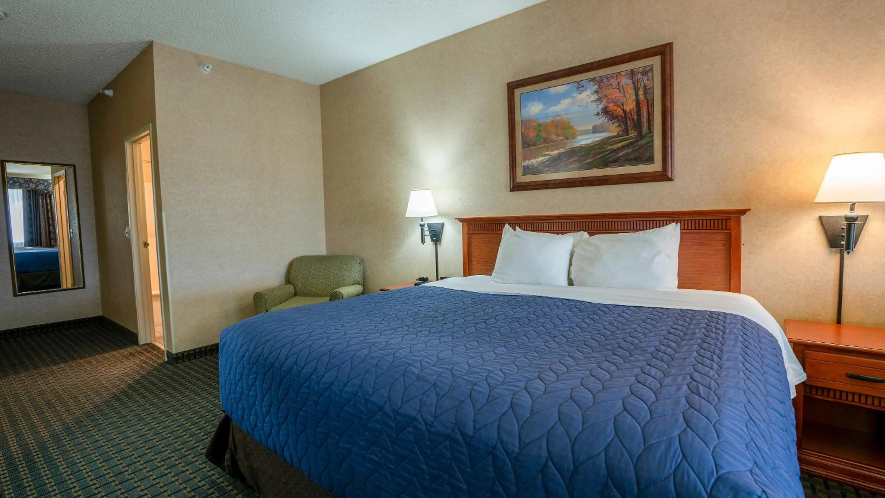 Bed in Miles City Hotel