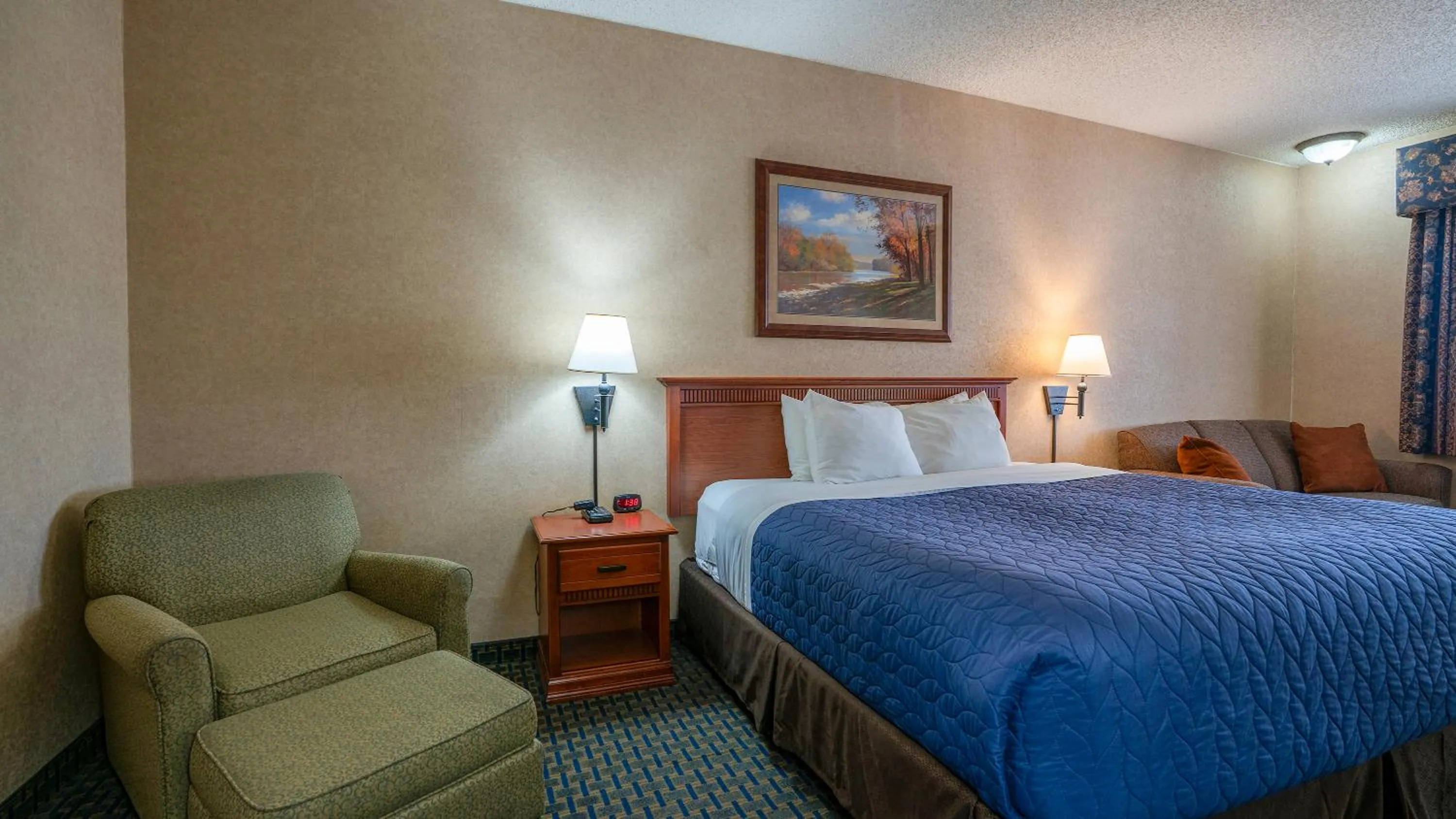 Bed in Miles City Hotel