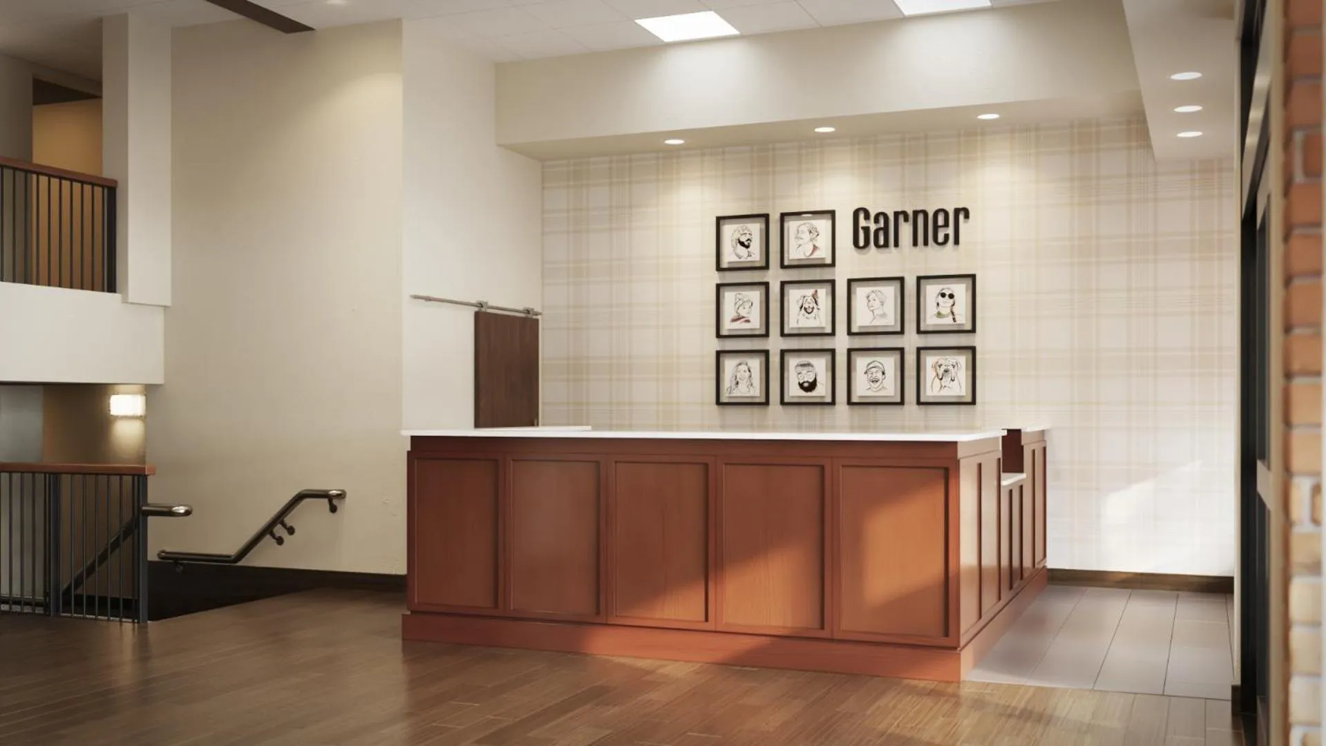 Lobby or reception in Garner Hotel Butte by IHG