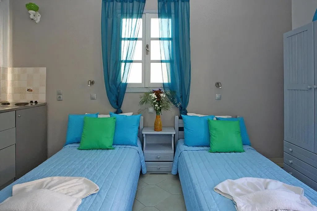 Bed in Xenones Lindos