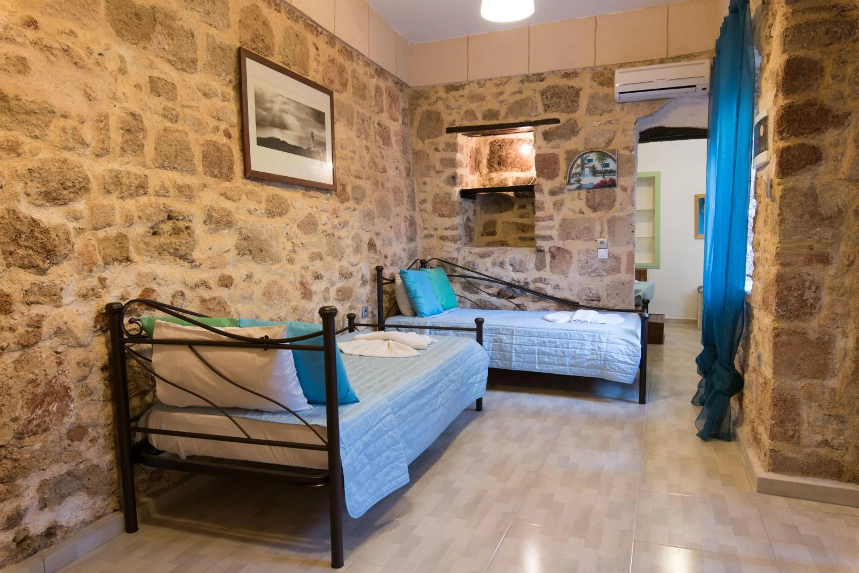 Photo of the whole room in Xenones Lindos