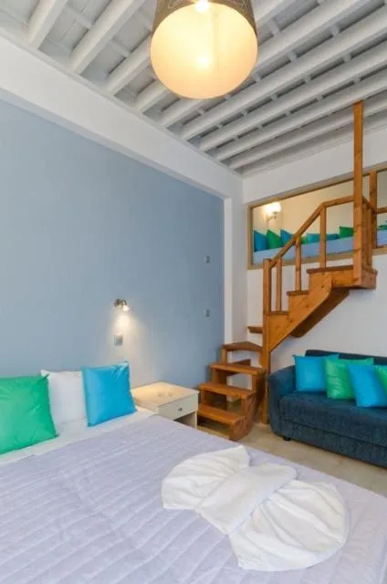 Photo of the whole room in Xenones Lindos