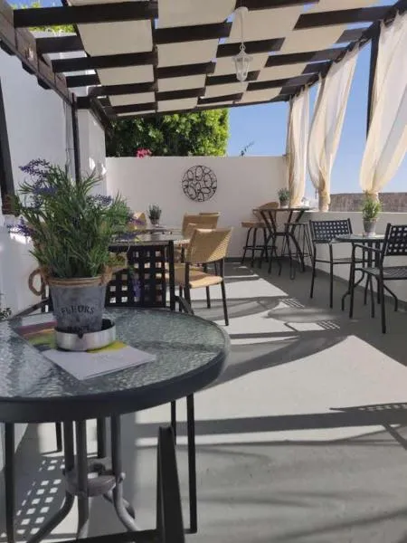 Balcony/Terrace in Xenones Lindos