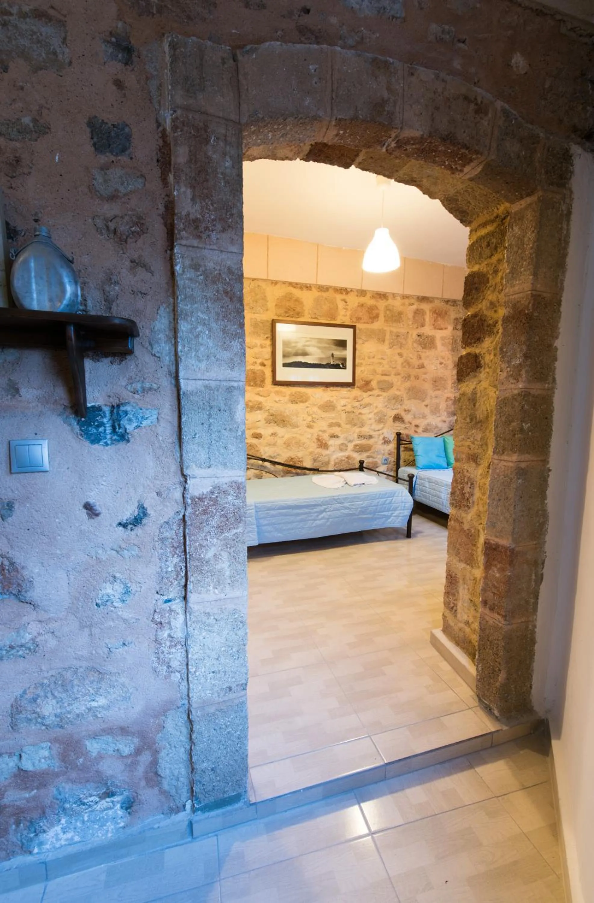 Bed in Xenones Lindos