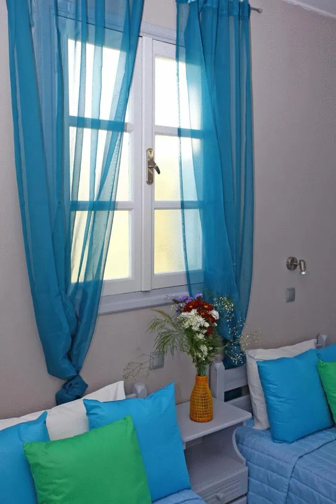 Decorative detail in Xenones Lindos