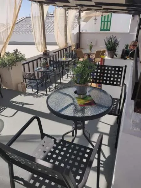 Balcony/Terrace in Xenones Lindos