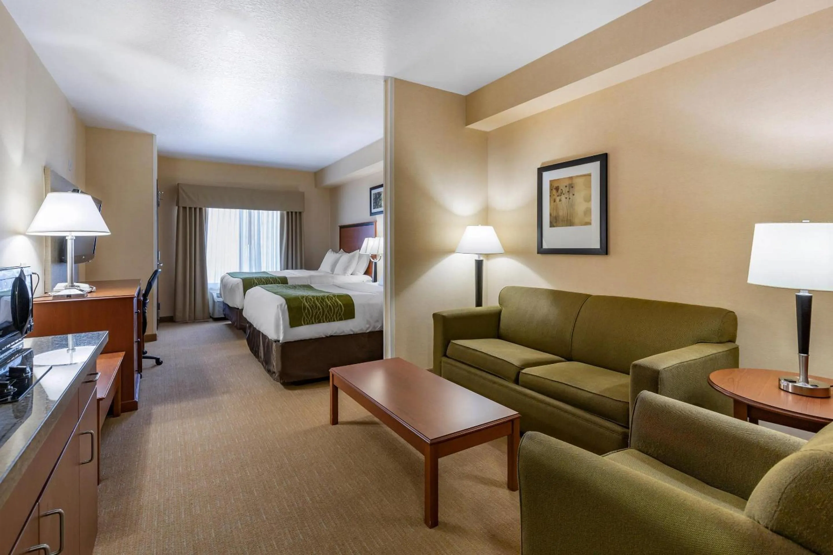 Bedroom, Bed in Comfort Inn & Suites Gateway to Glacier National Park