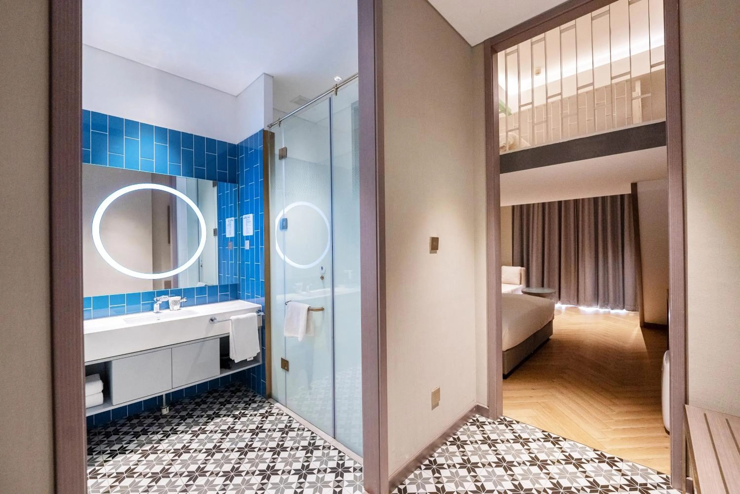 Photo of the whole room, Bed in Holiday Inn Express Beijing Badaling by IHG