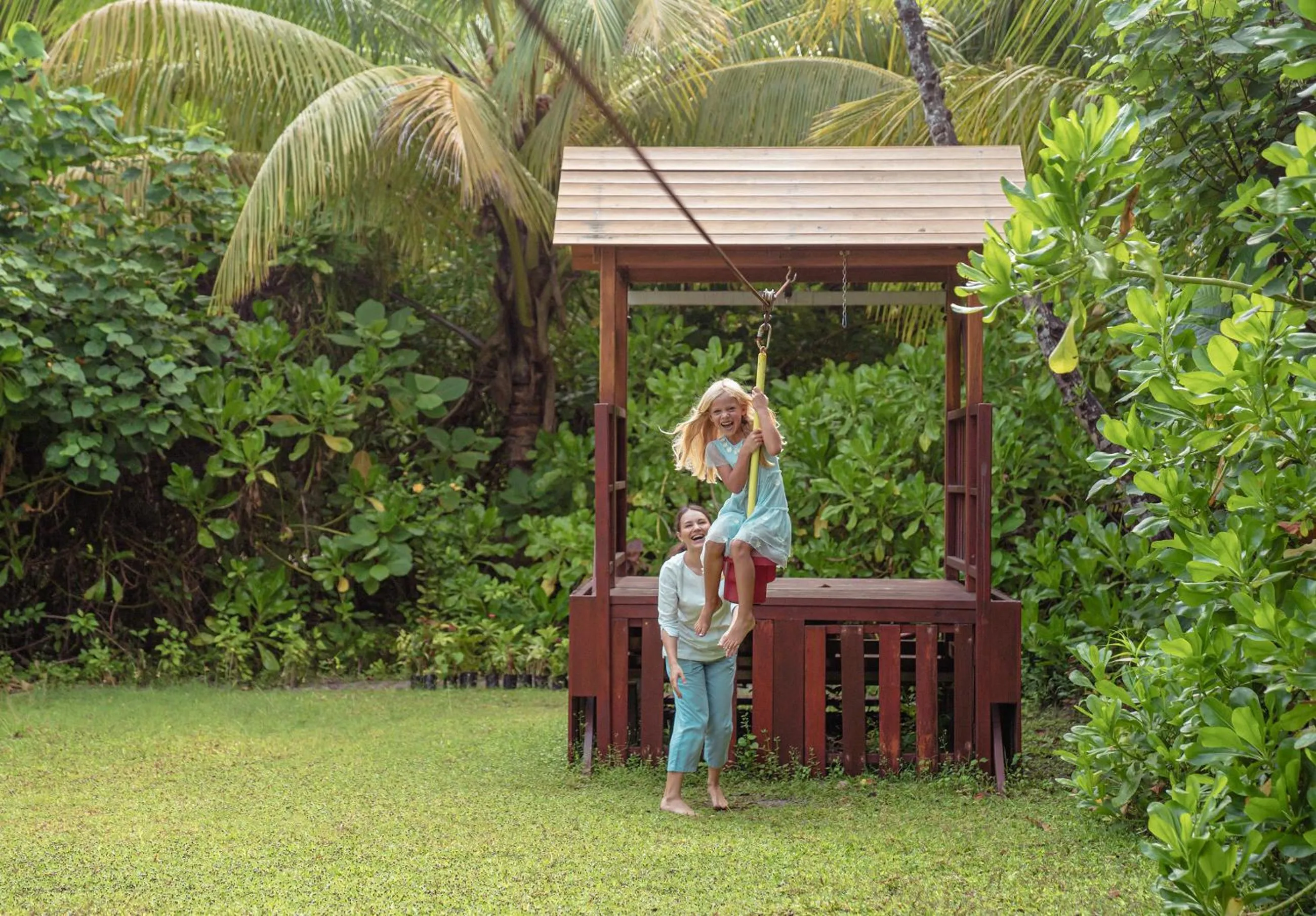 children in Intercontinental Maldives Maamunagau Resort with Club benefits by IHG