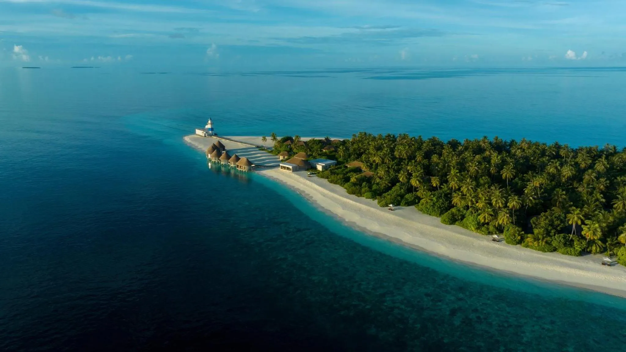 Property building in Intercontinental Maldives Maamunagau Resort with Club benefits by IHG