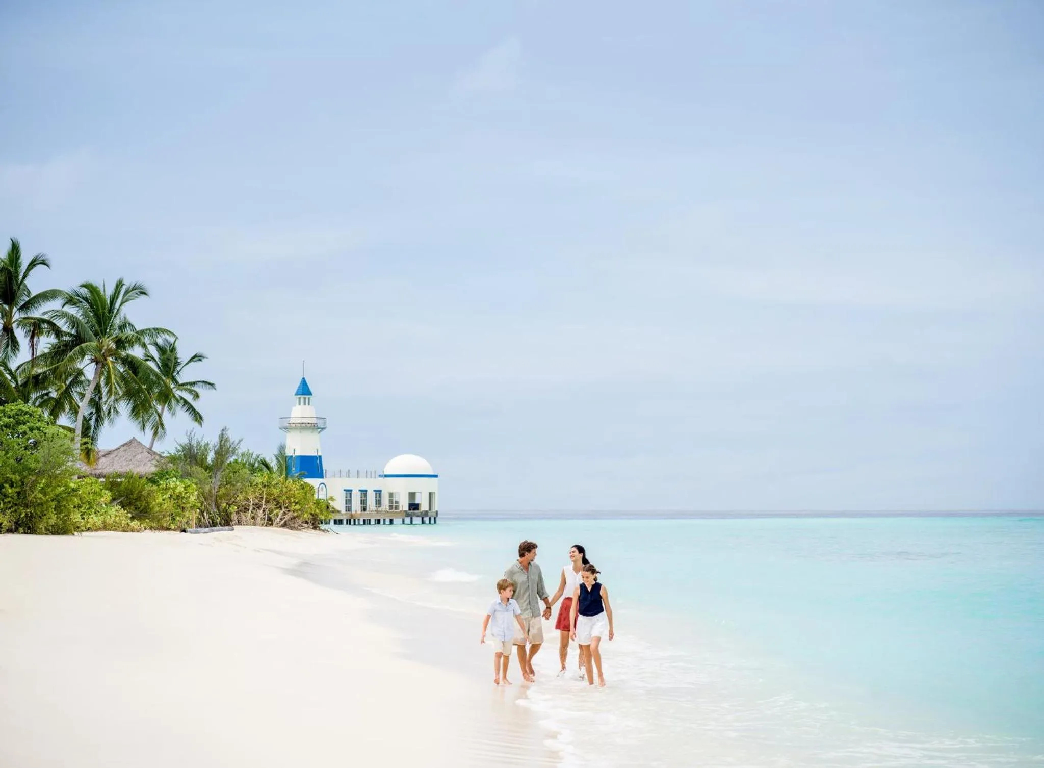 Beach in Intercontinental Maldives Maamunagau Resort with Club benefits by IHG