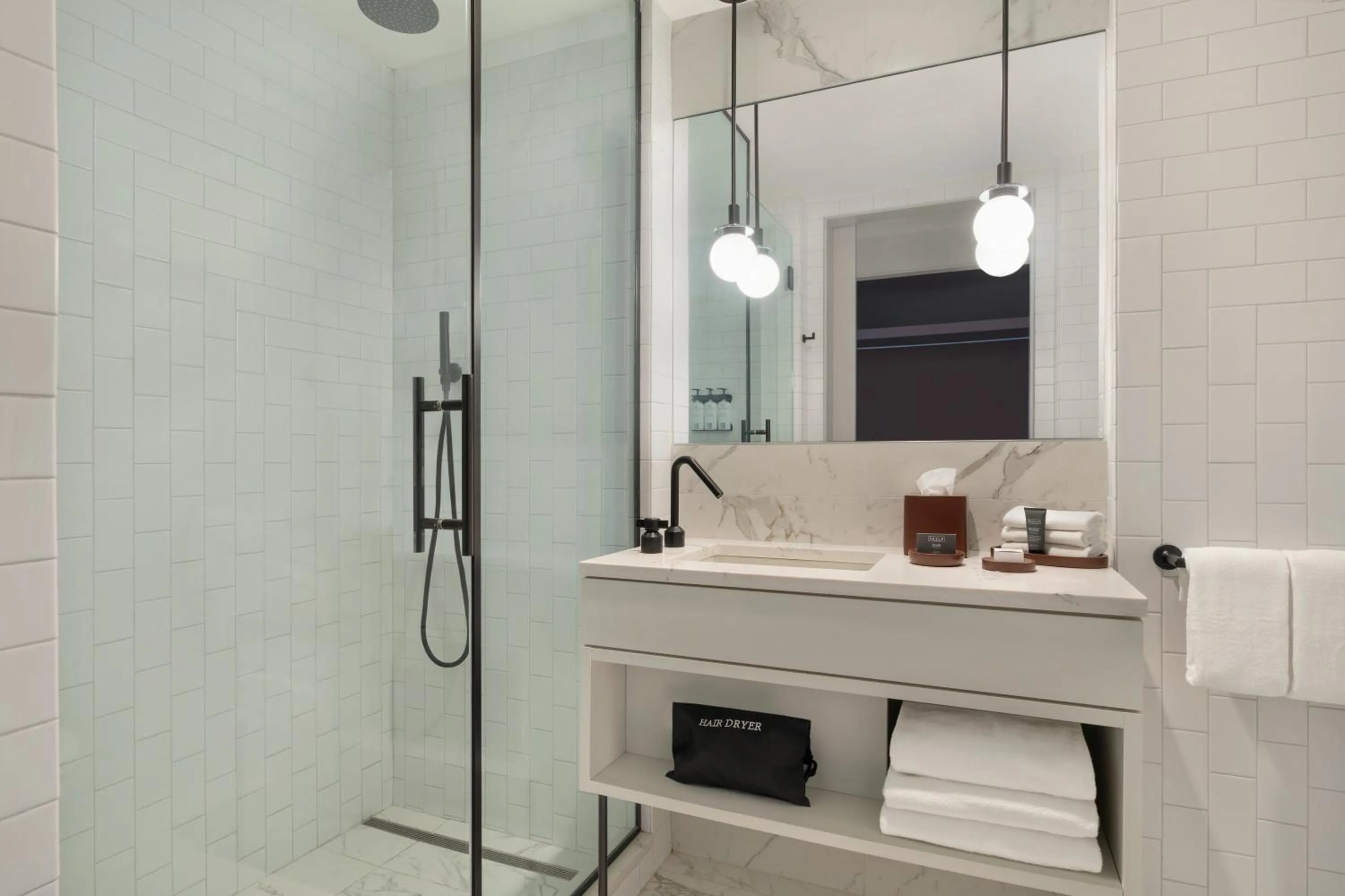 Bathroom in Hotel Indigo - Williamsburg - Brooklyn by IHG