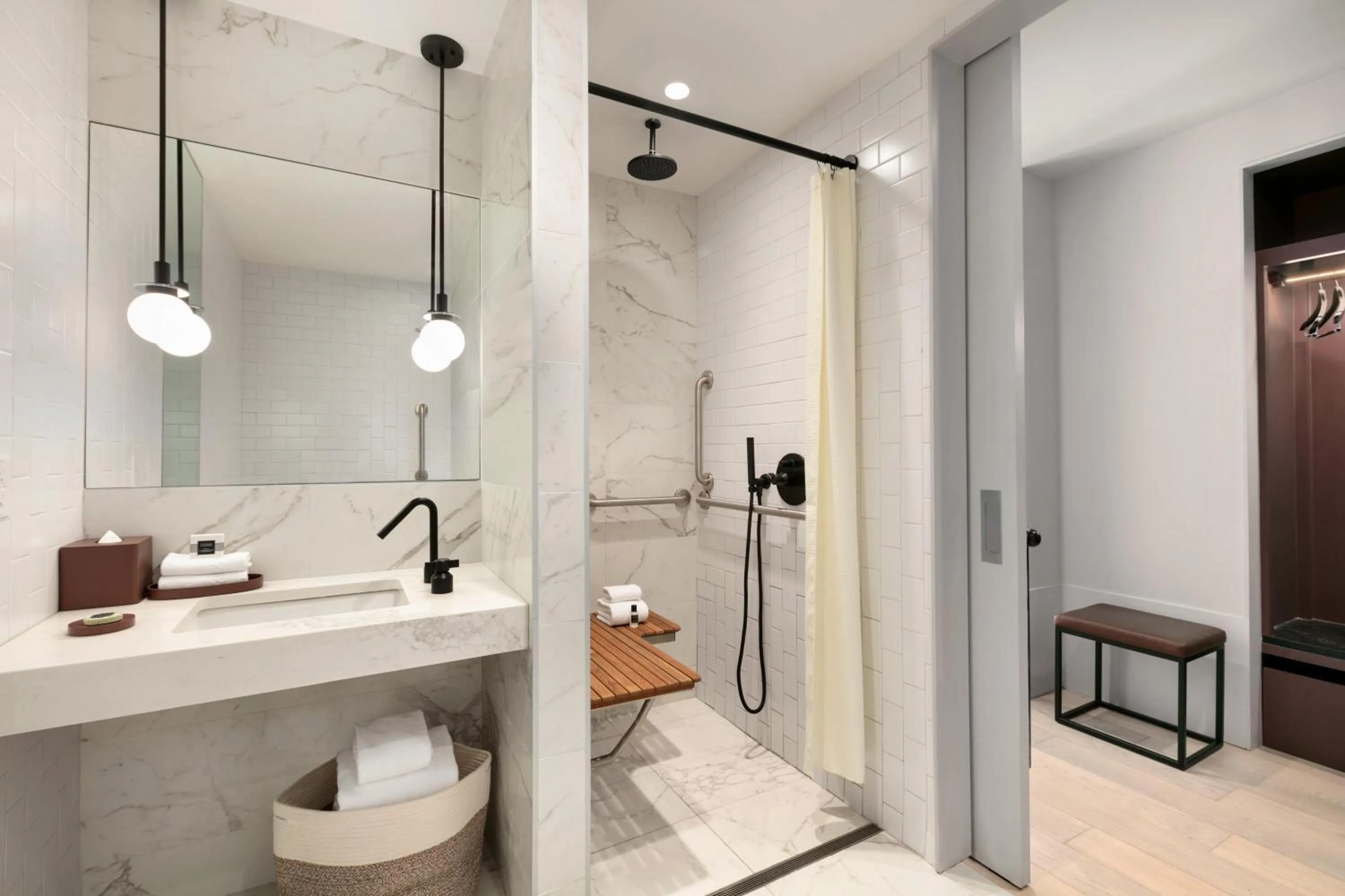 Bathroom in Hotel Indigo - Williamsburg - Brooklyn by IHG