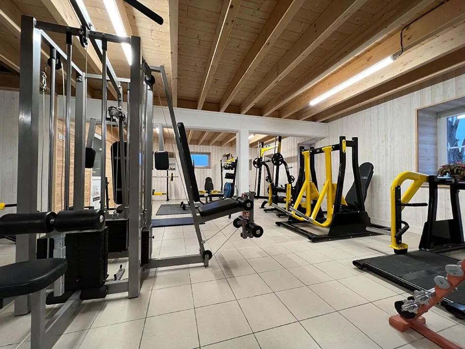 Fitness centre/facilities in Domaine de Roullet