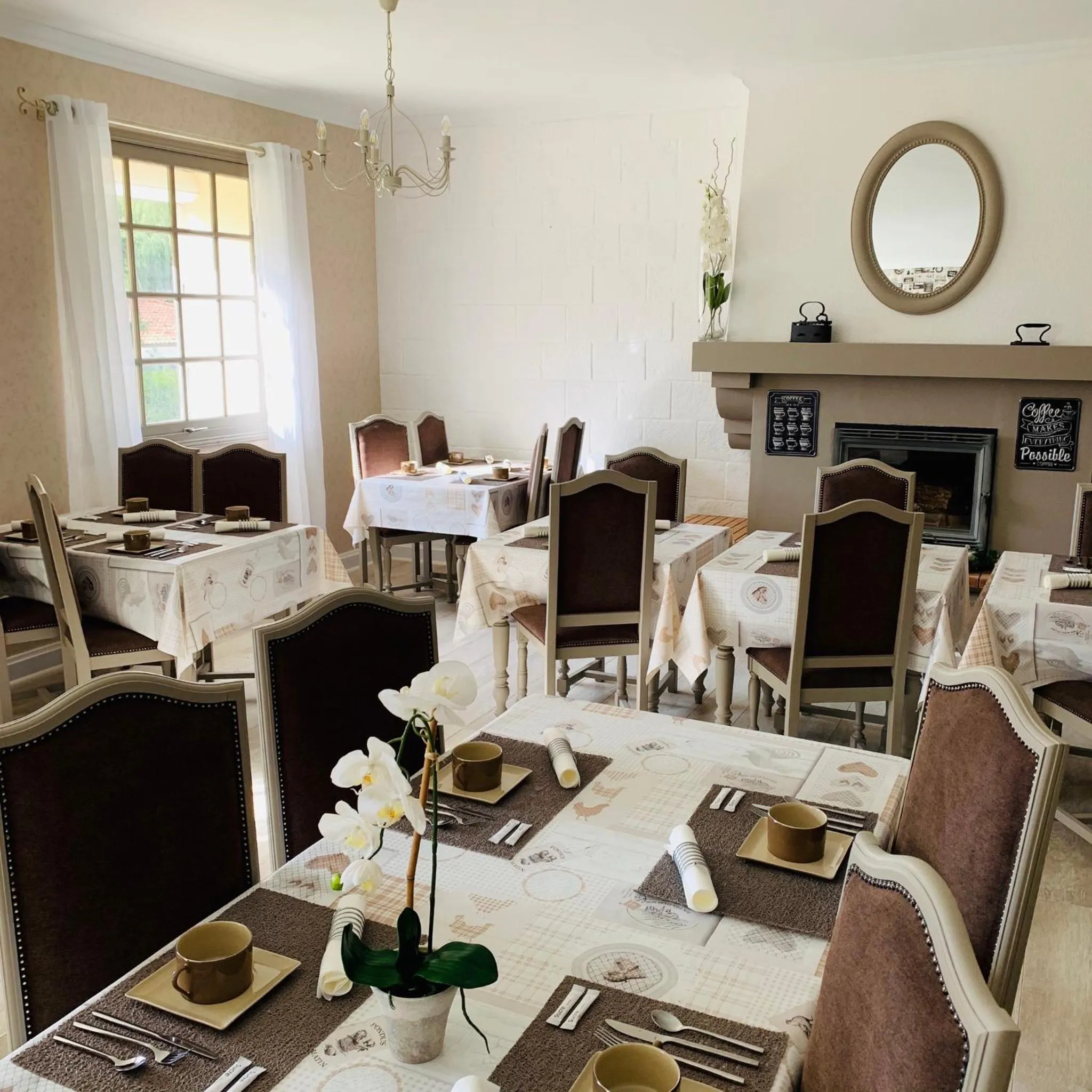 Breakfast in Domaine de Roullet