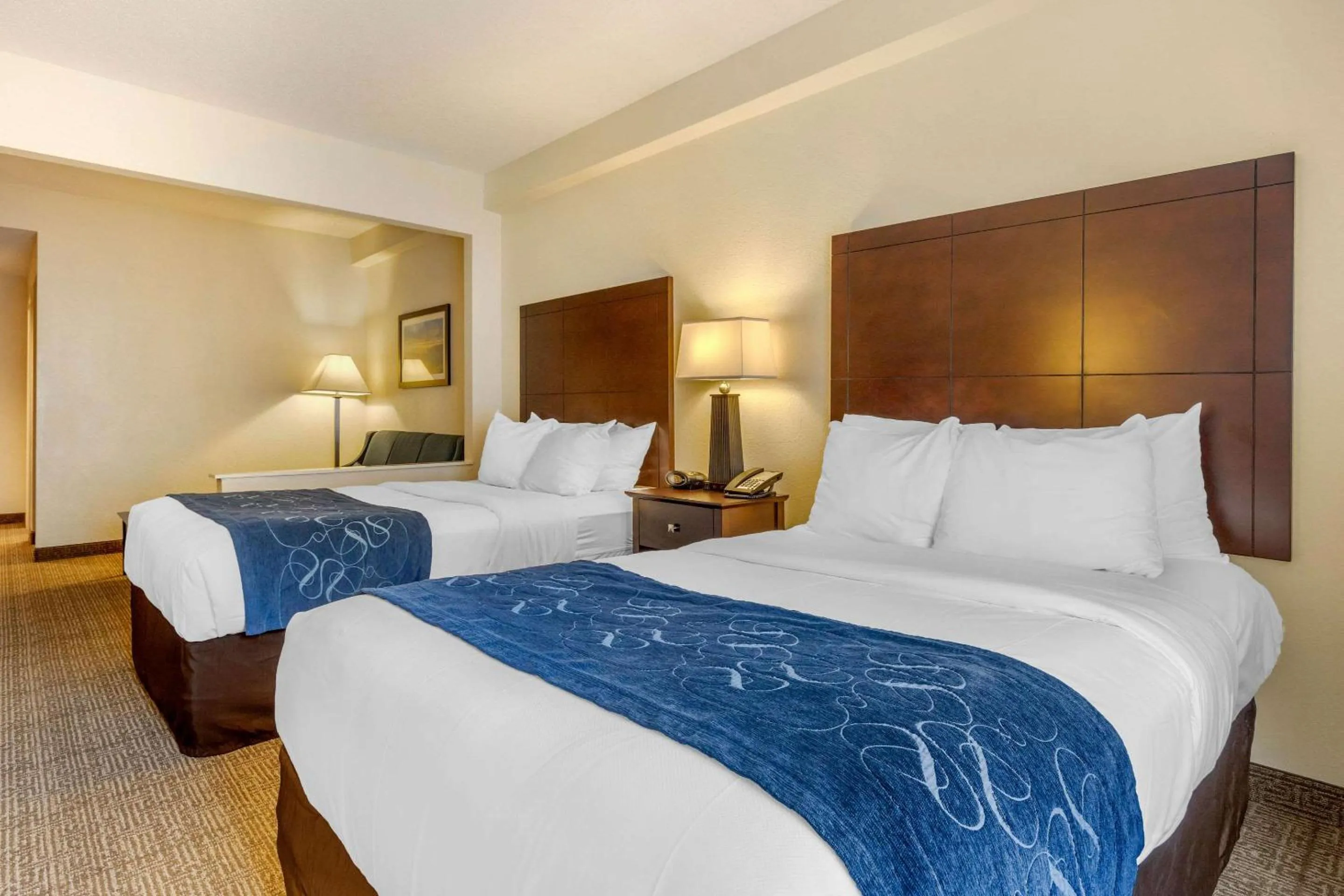 Double Room with Two Double Beds - Non-Smoking in Comfort Suites Gastonia - Charlotte