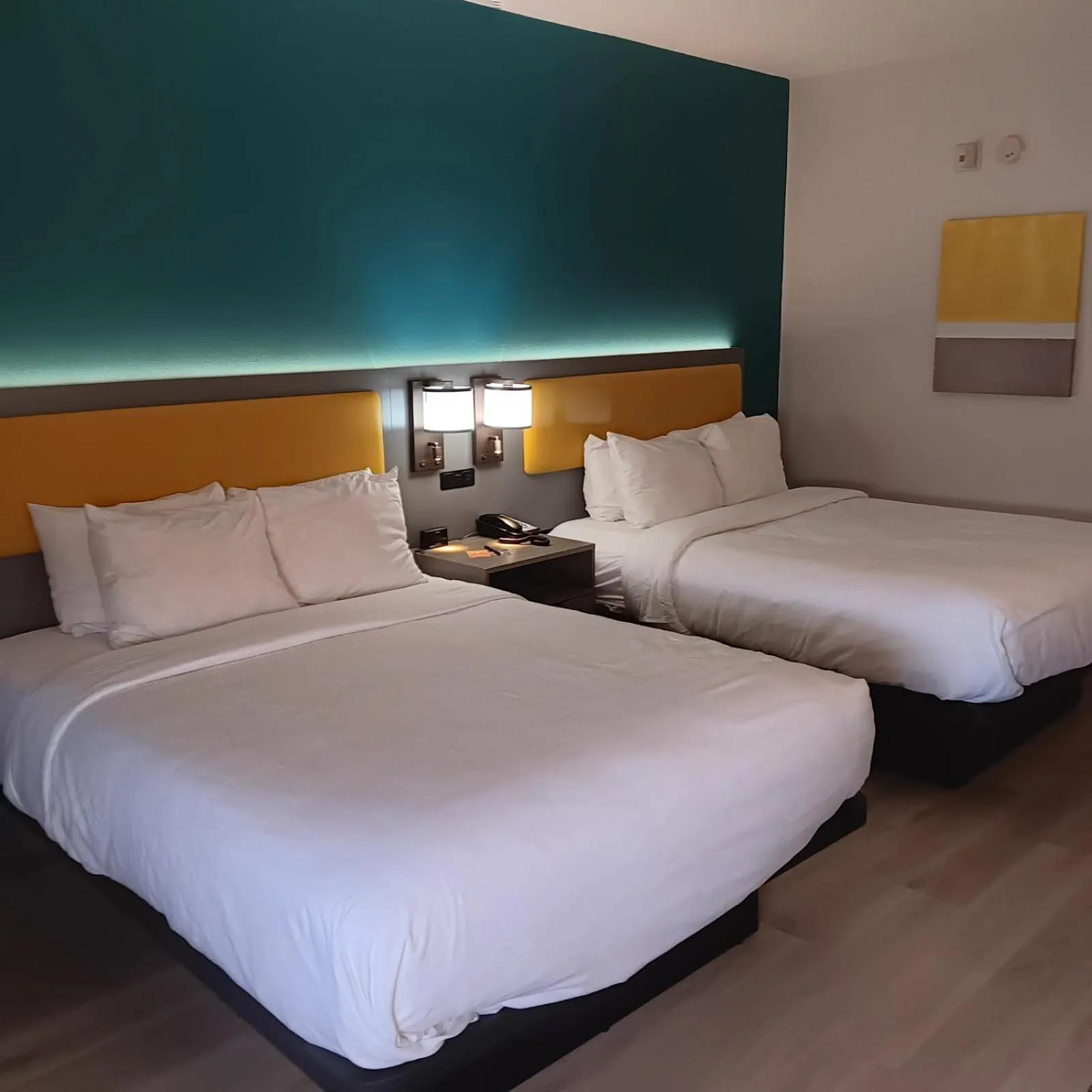 pet friendly, Bed in Comfort Inn North of Asheville