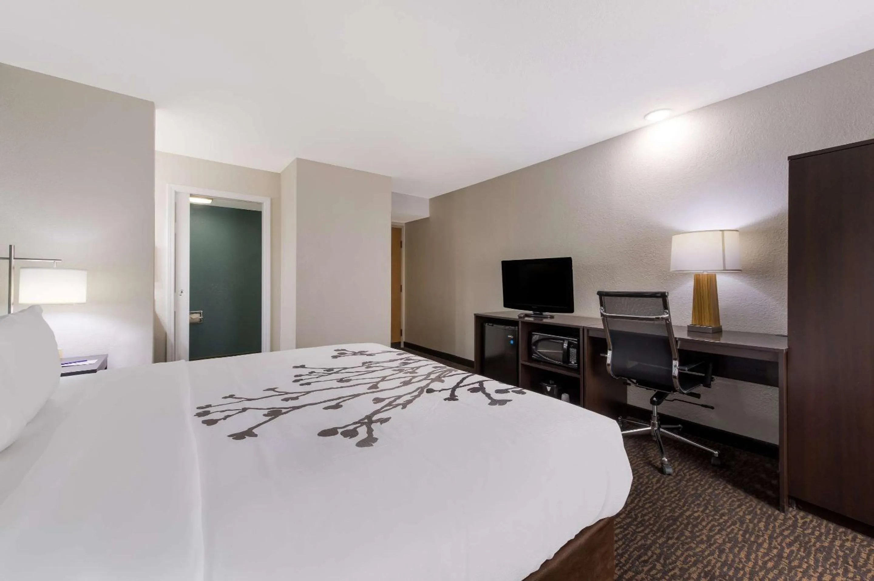 Bedroom, Bed in Sleep Inn Northlake