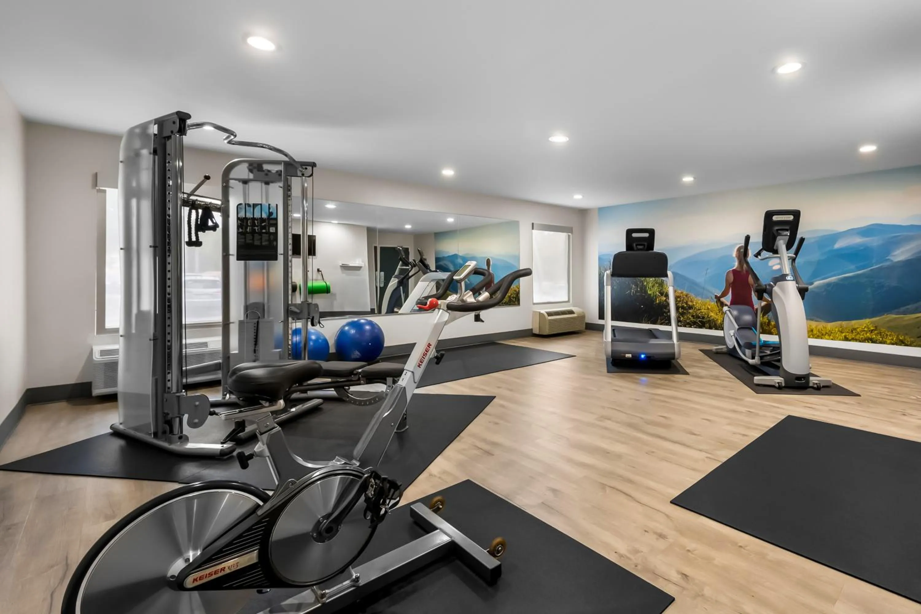 Fitness centre/facilities in Comfort Inn Apex - Holly Springs