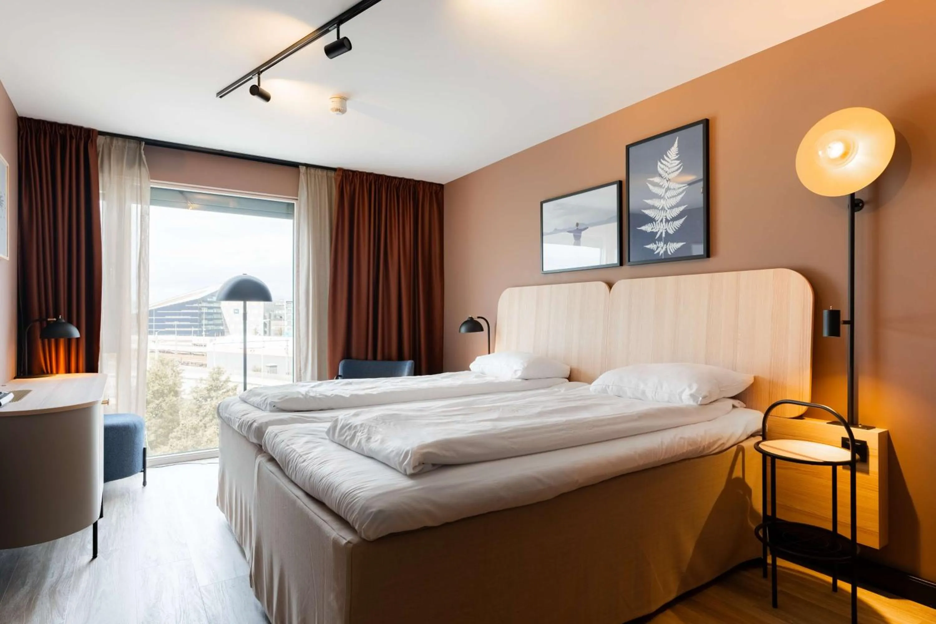 Bedroom, Bed in Scandic Nidelven