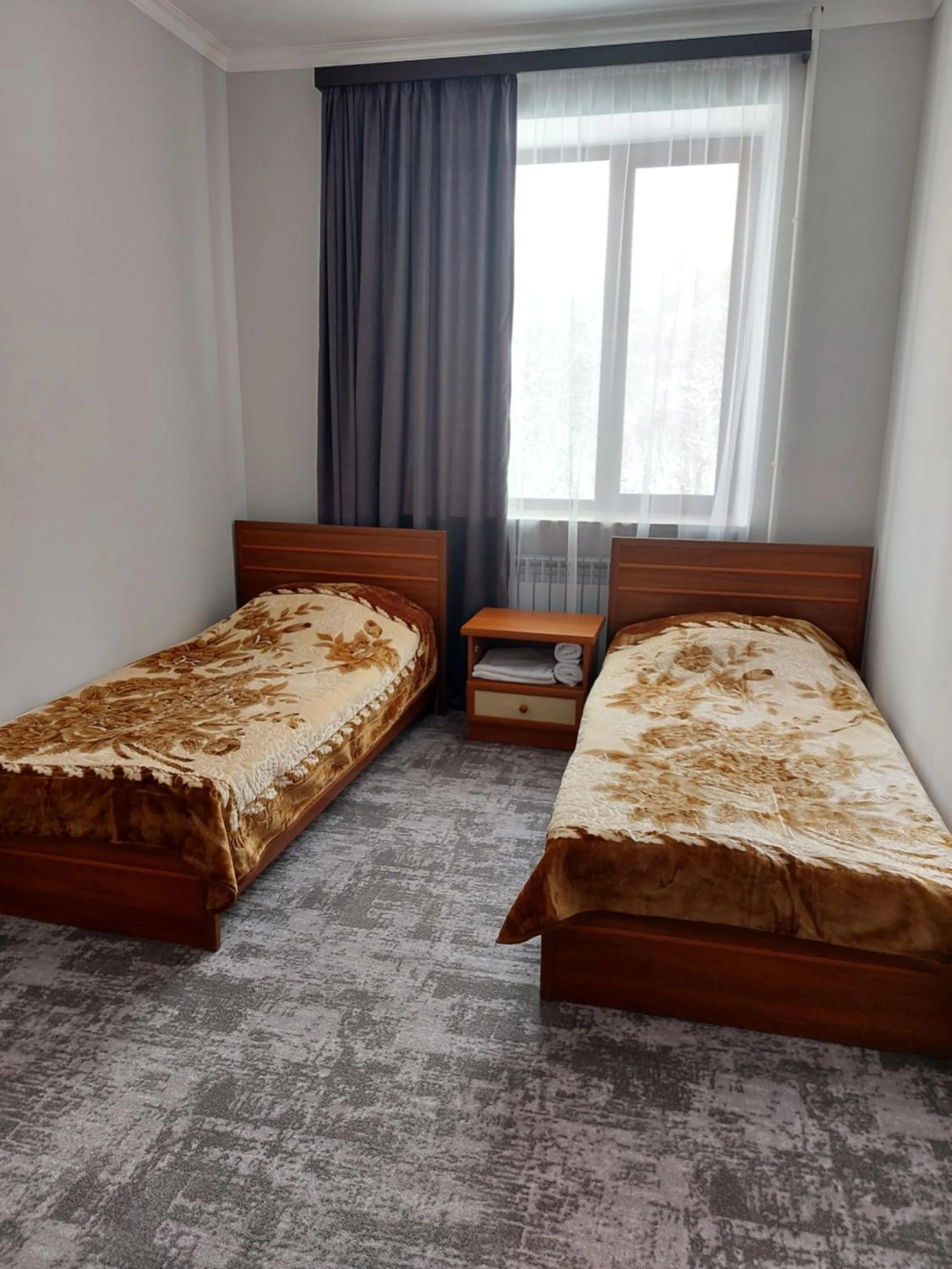 Bed in University Hotel Tsakhkadzor