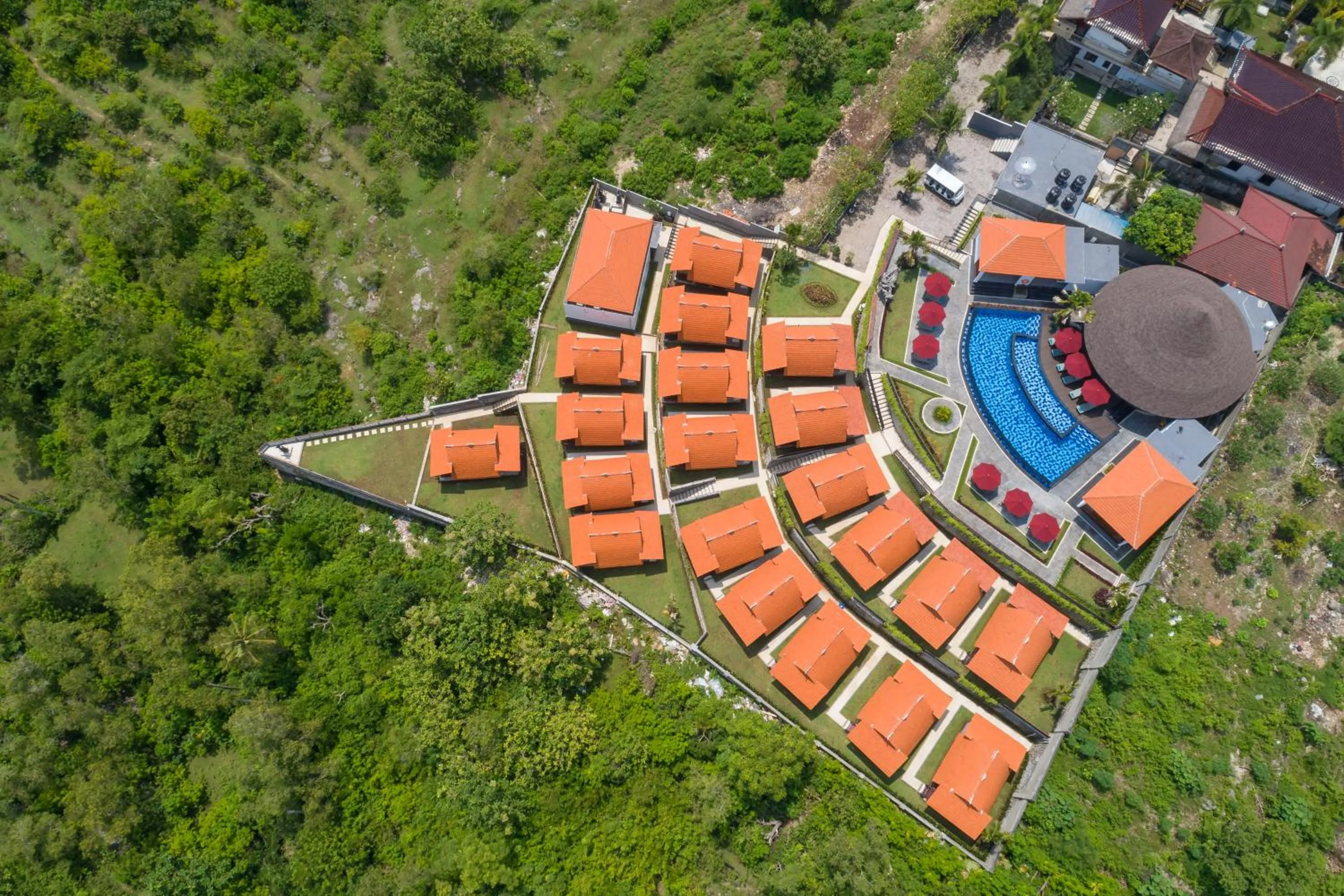 Bird's eye view in Star Semabu Resort