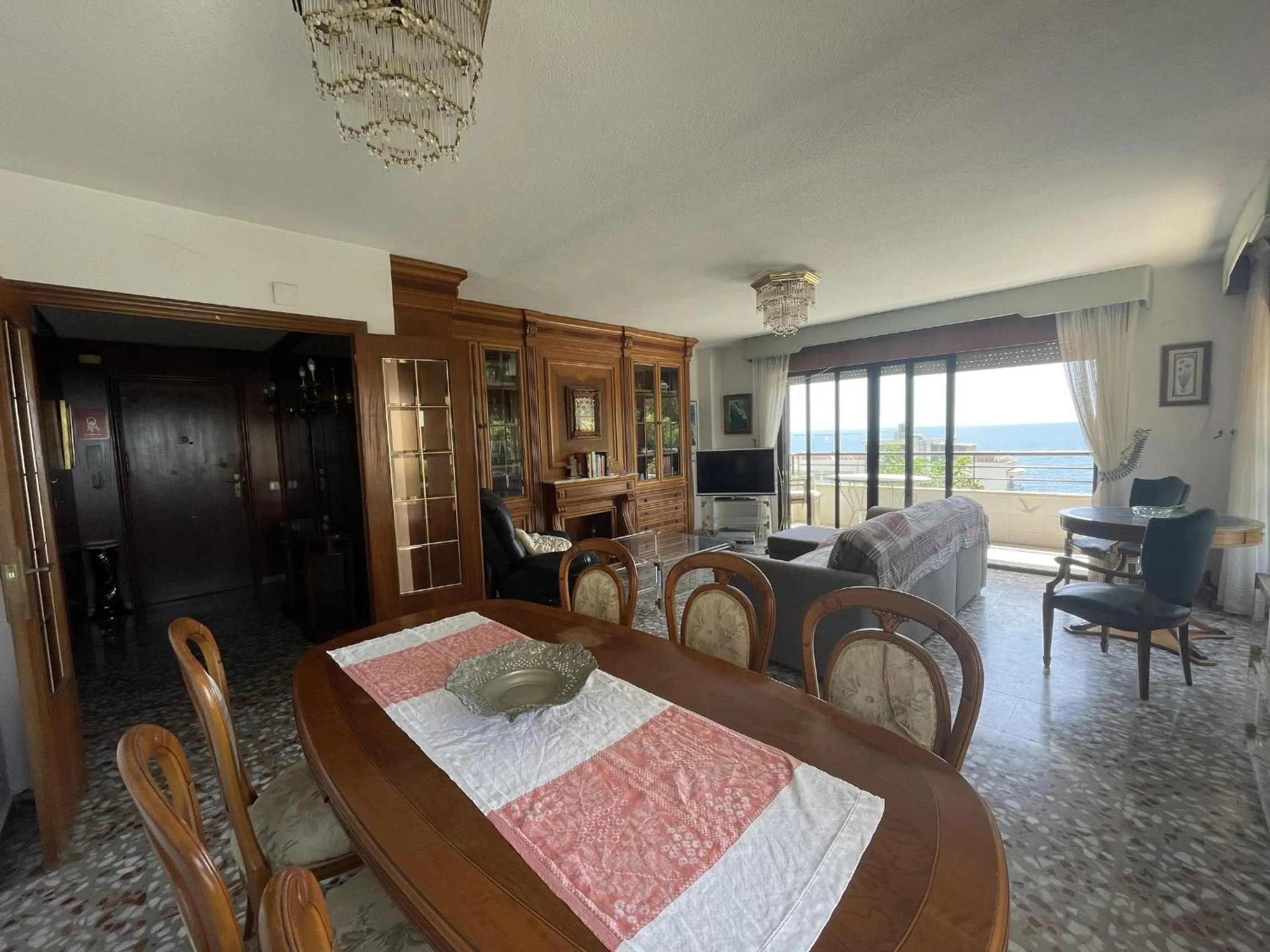 Living room in PV20A, Gran apartamento en el centro con vistas al mar