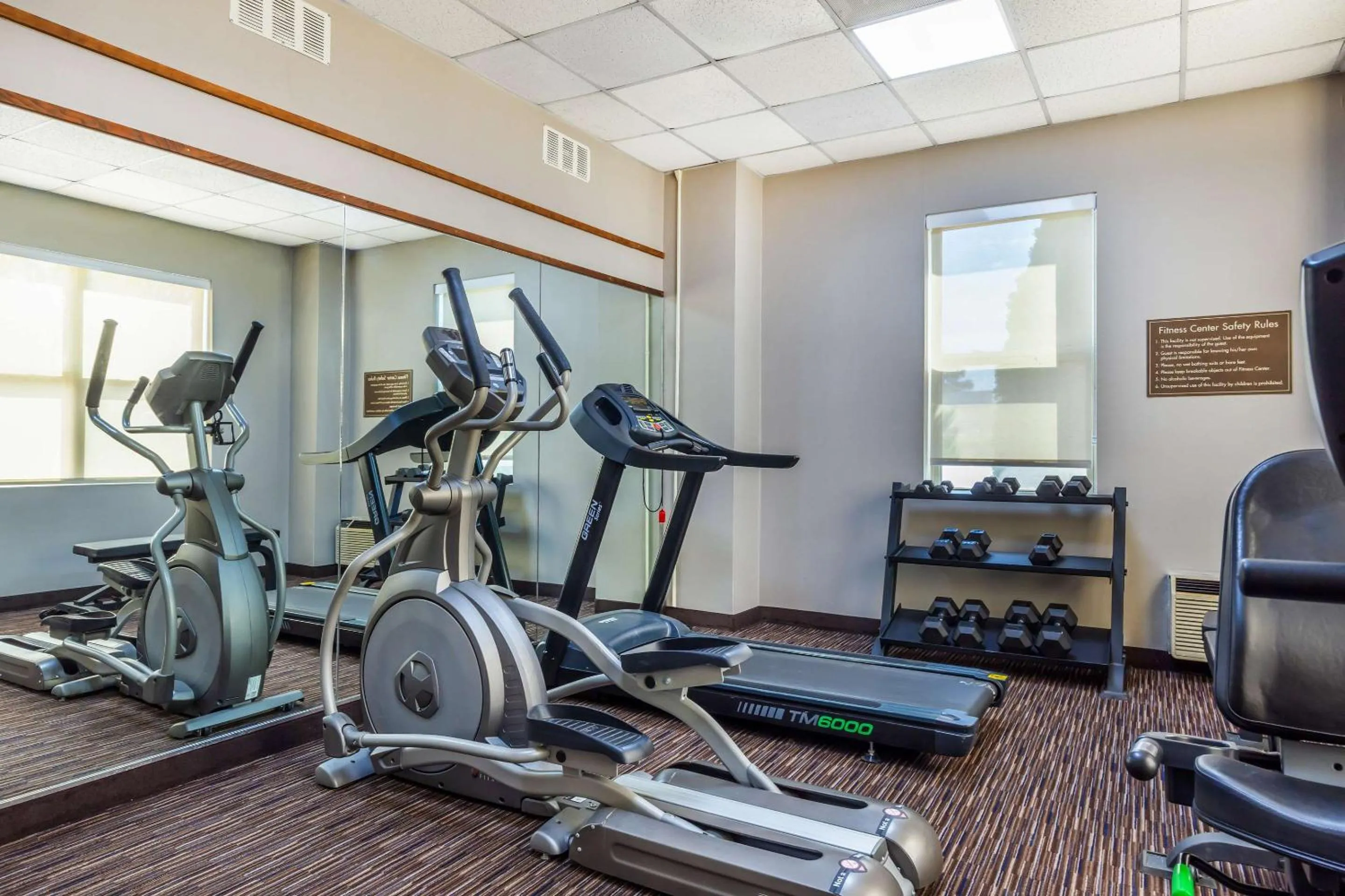 Fitness centre/facilities in Quality Inn Asheboro South