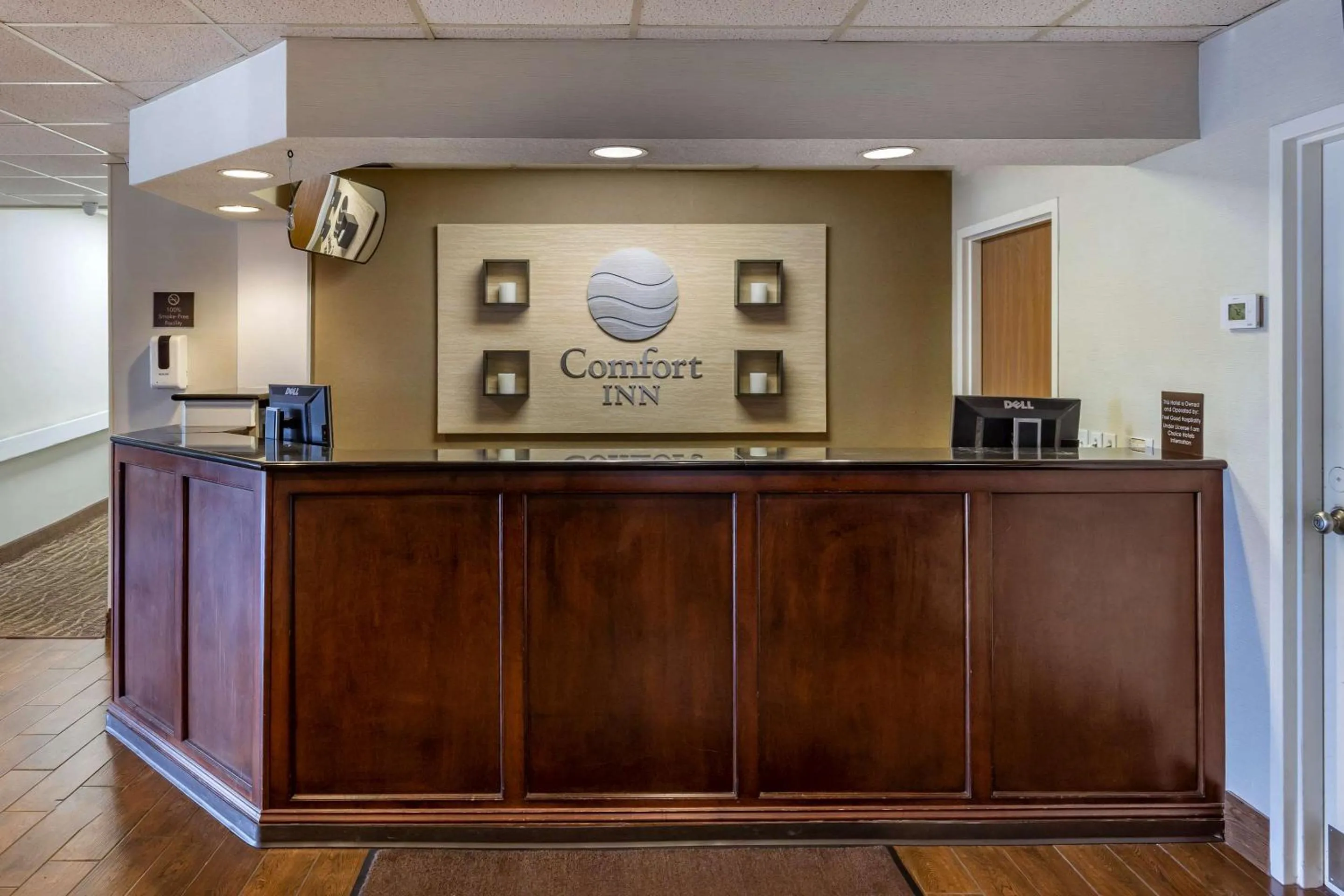 Lobby or reception in Comfort Inn Laurinburg