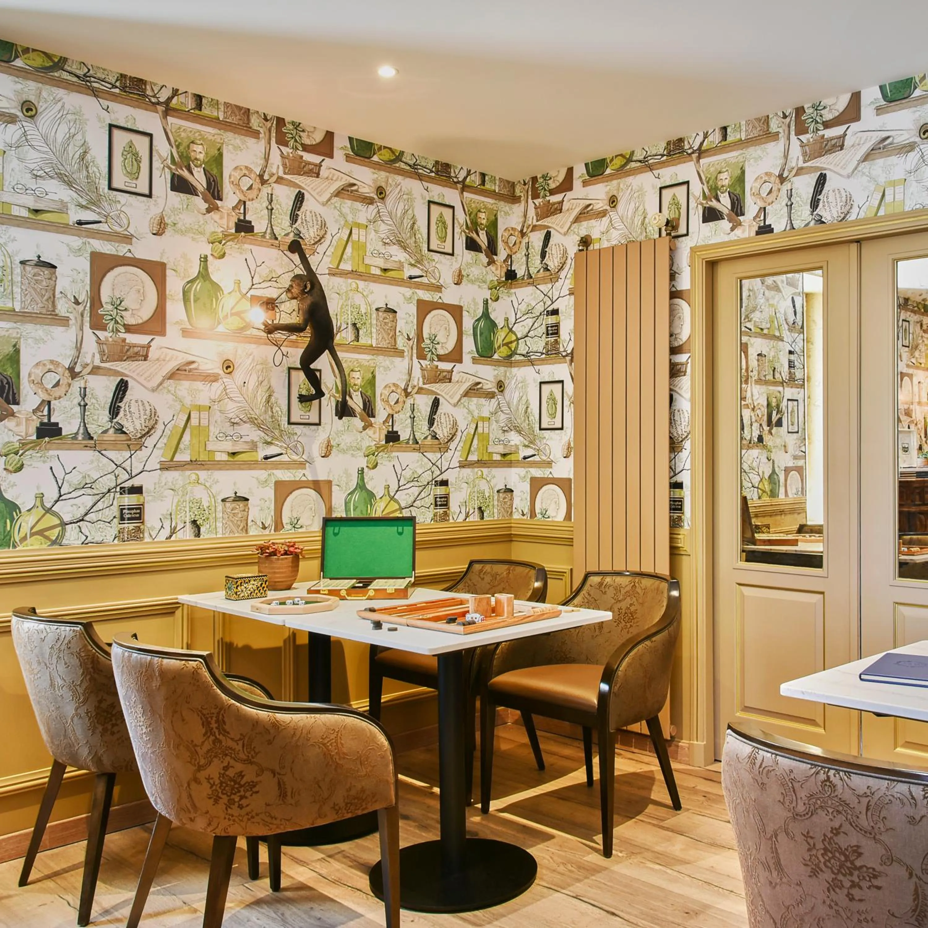 Property building in Logis Hôtels Restaurant La Mère Hamard