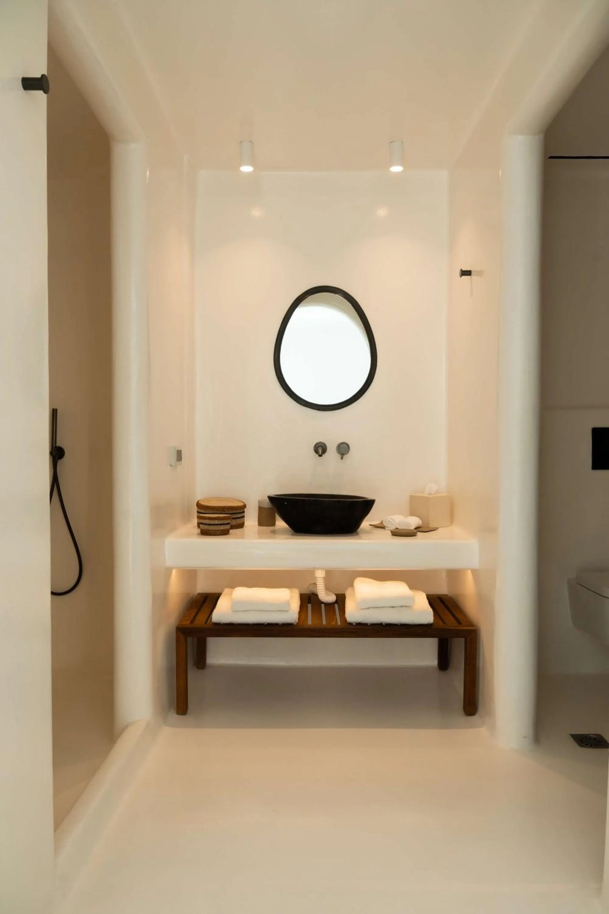 Bathroom in Nobu Hotel Santorini