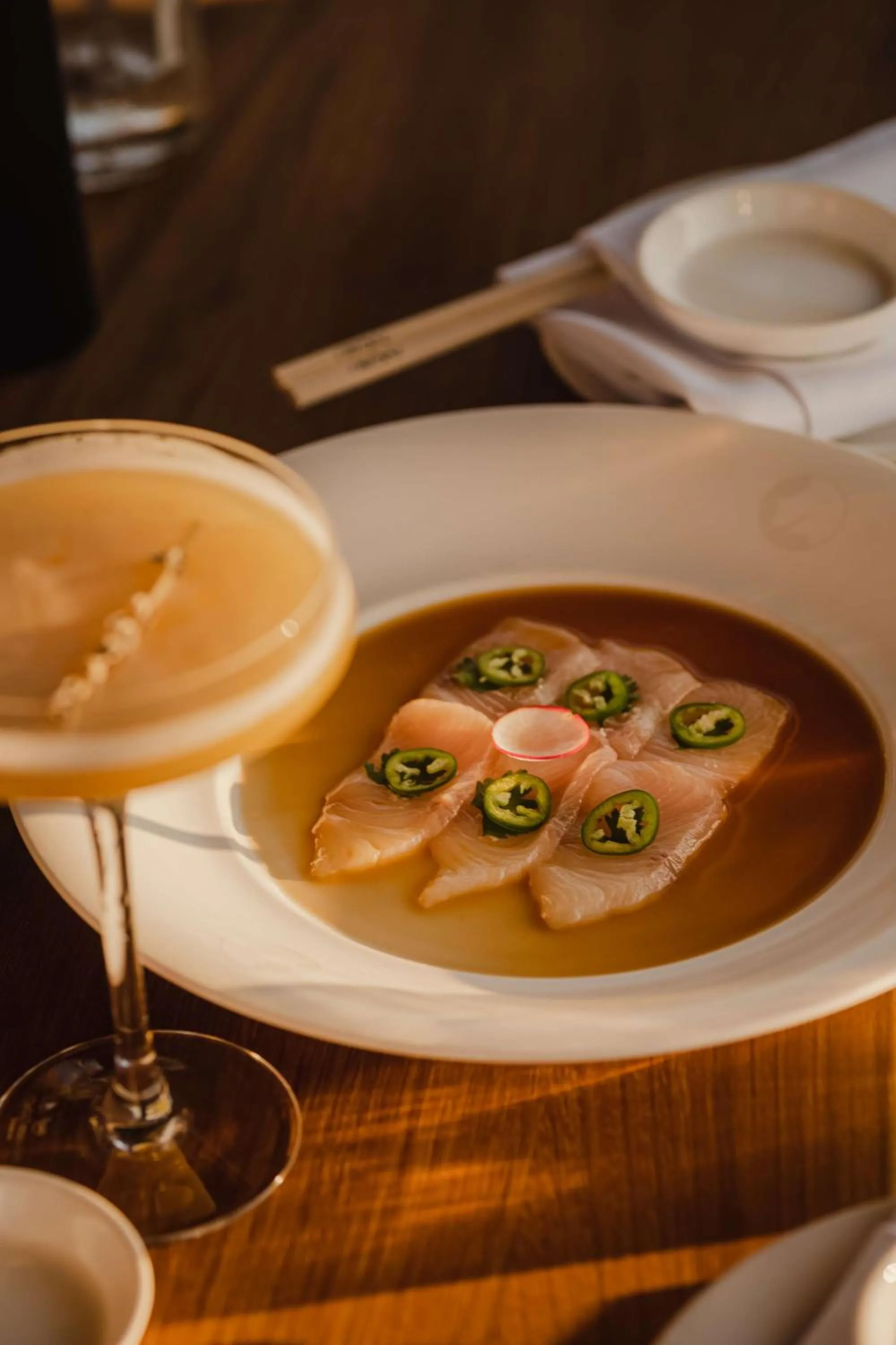 Restaurant/places to eat in Nobu Hotel Santorini