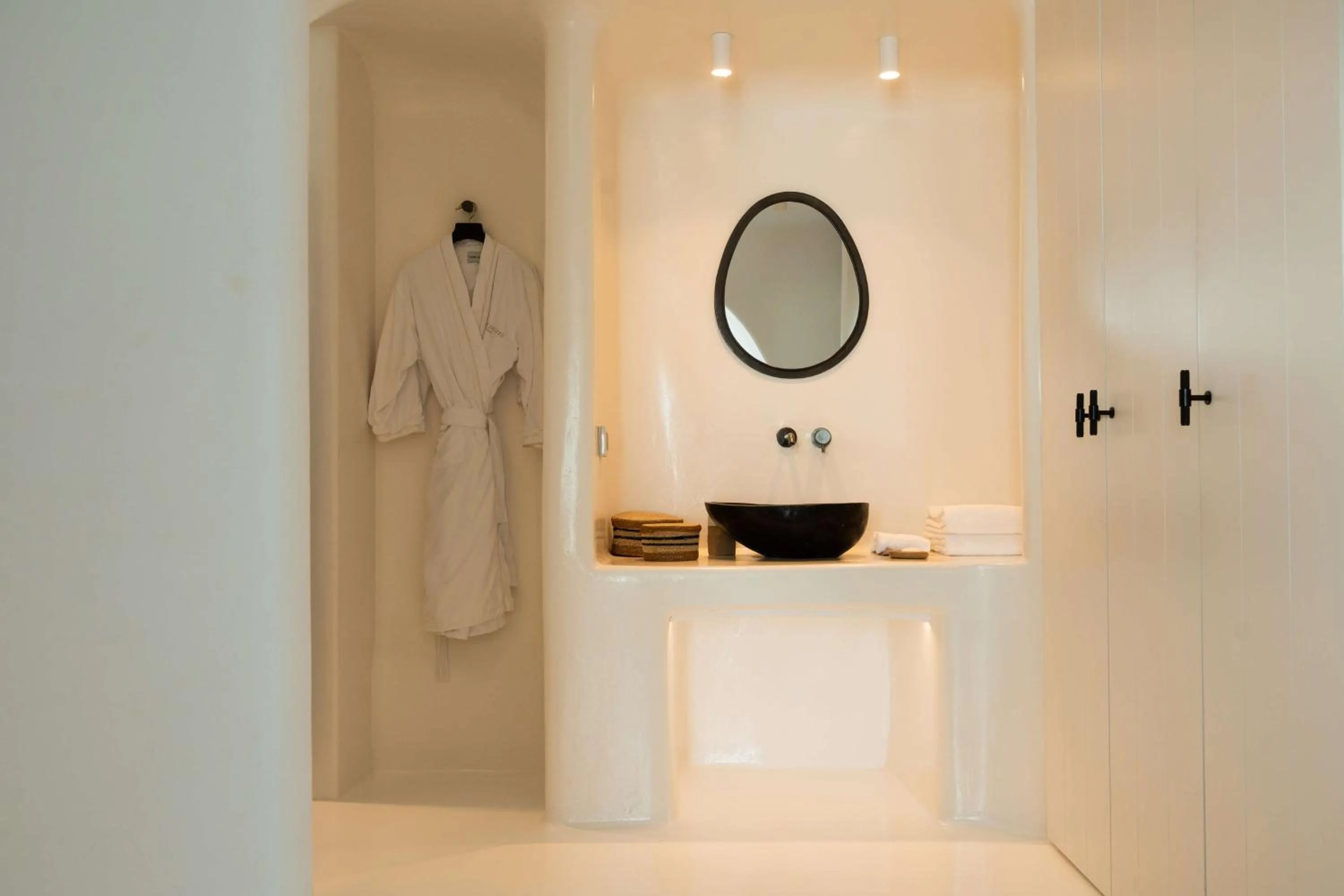 Bathroom in Nobu Hotel Santorini