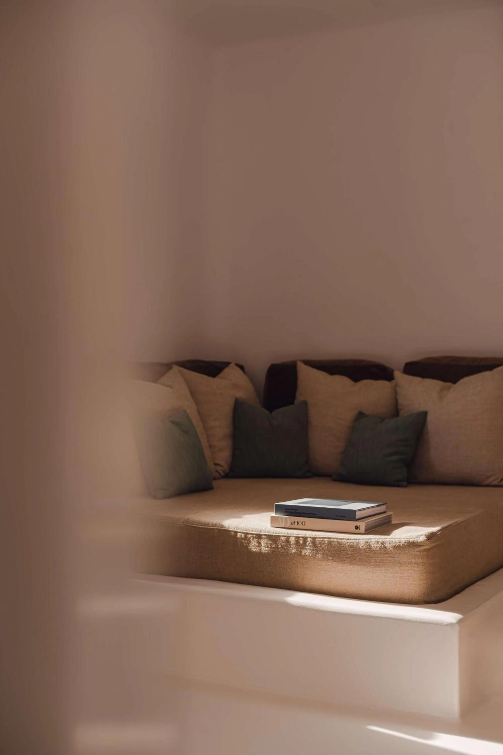 Bed in Nobu Hotel Santorini