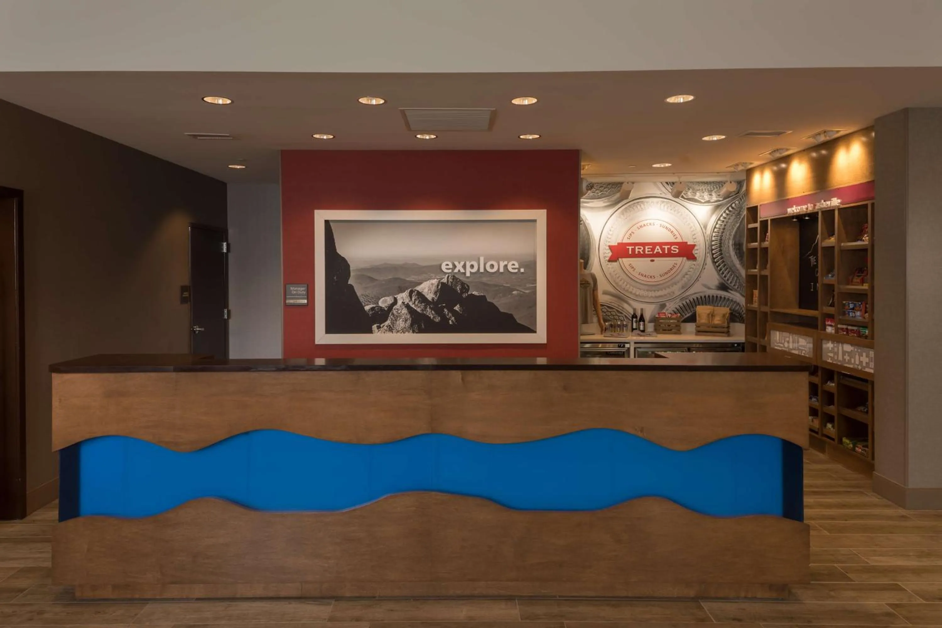 Lobby or reception in Hampton Inn & Suites-Asheville Biltmore Village, NC