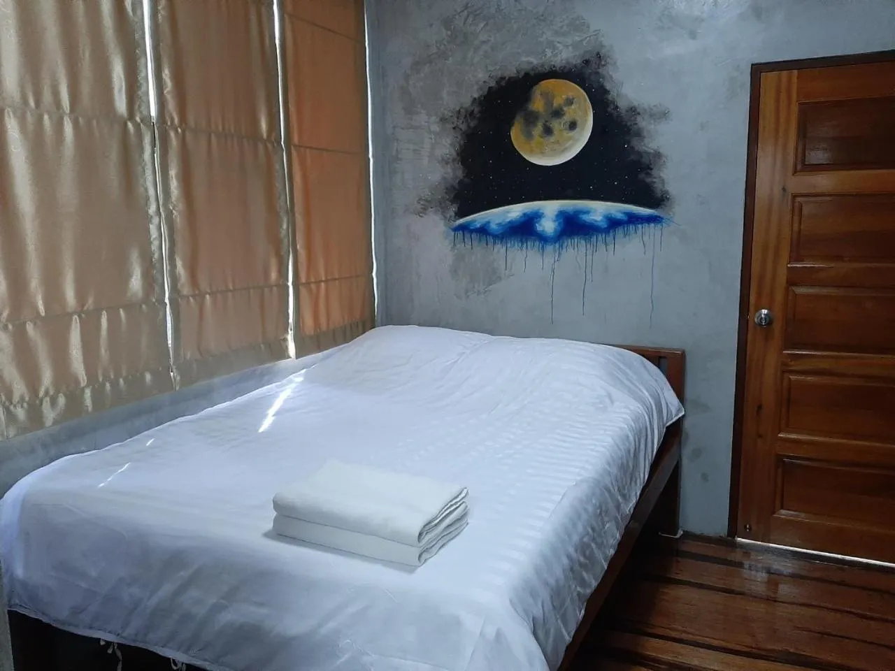 Bed in Baan Rabiangdao UthaiThani