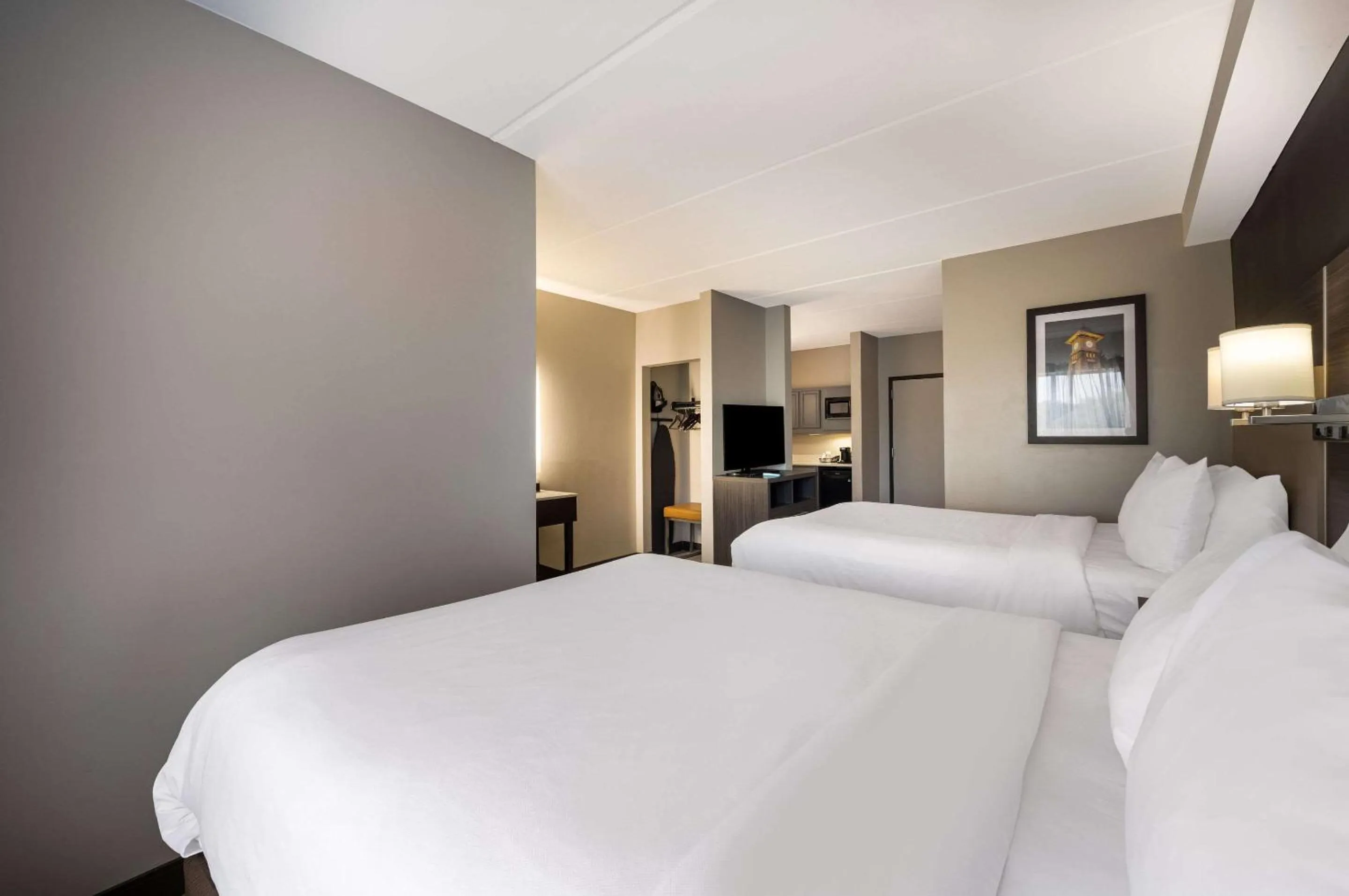 Bedroom, Bed in Comfort Suites Northlake