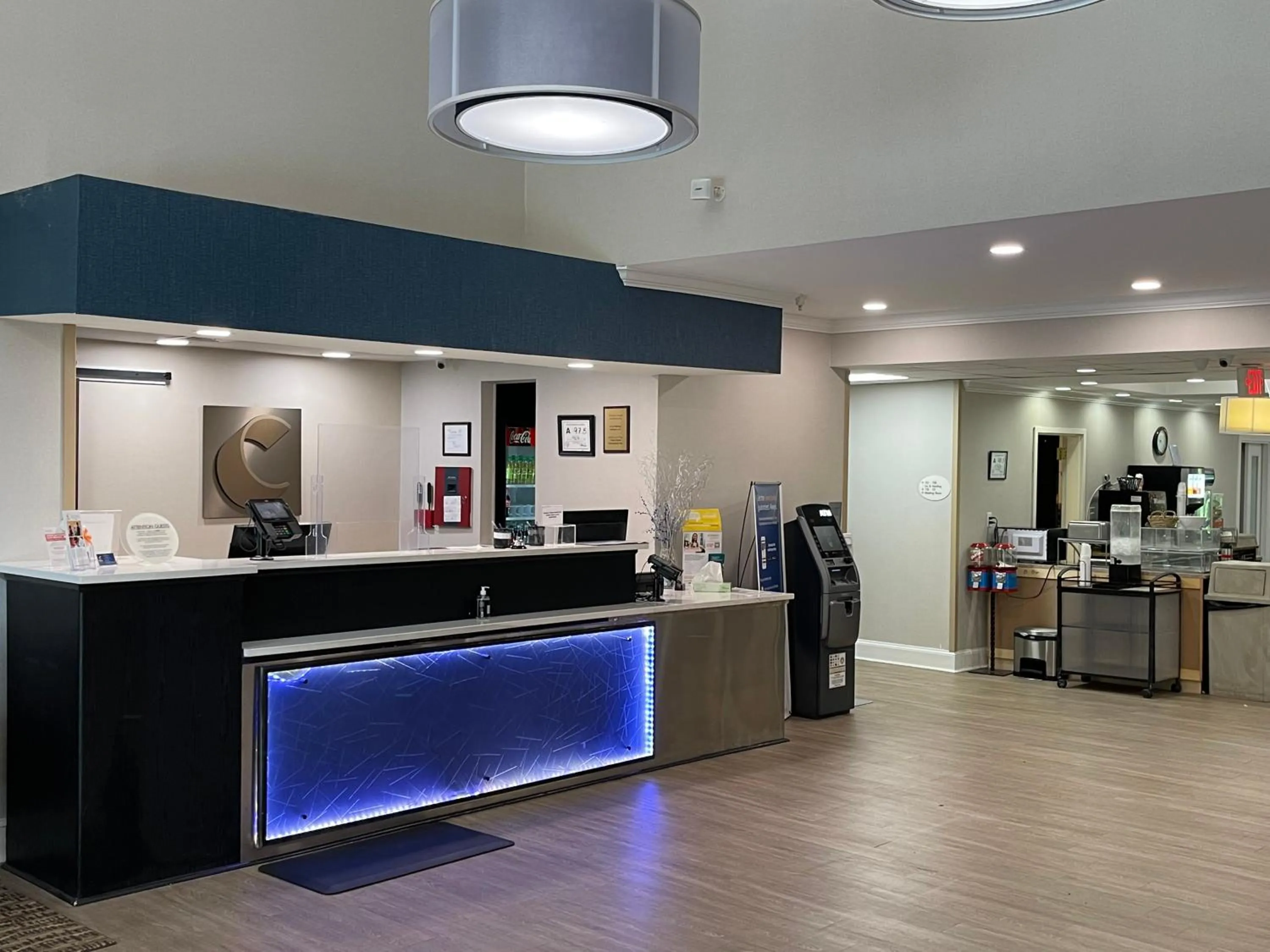Lobby or reception in Comfort Suites Salisbury I-85