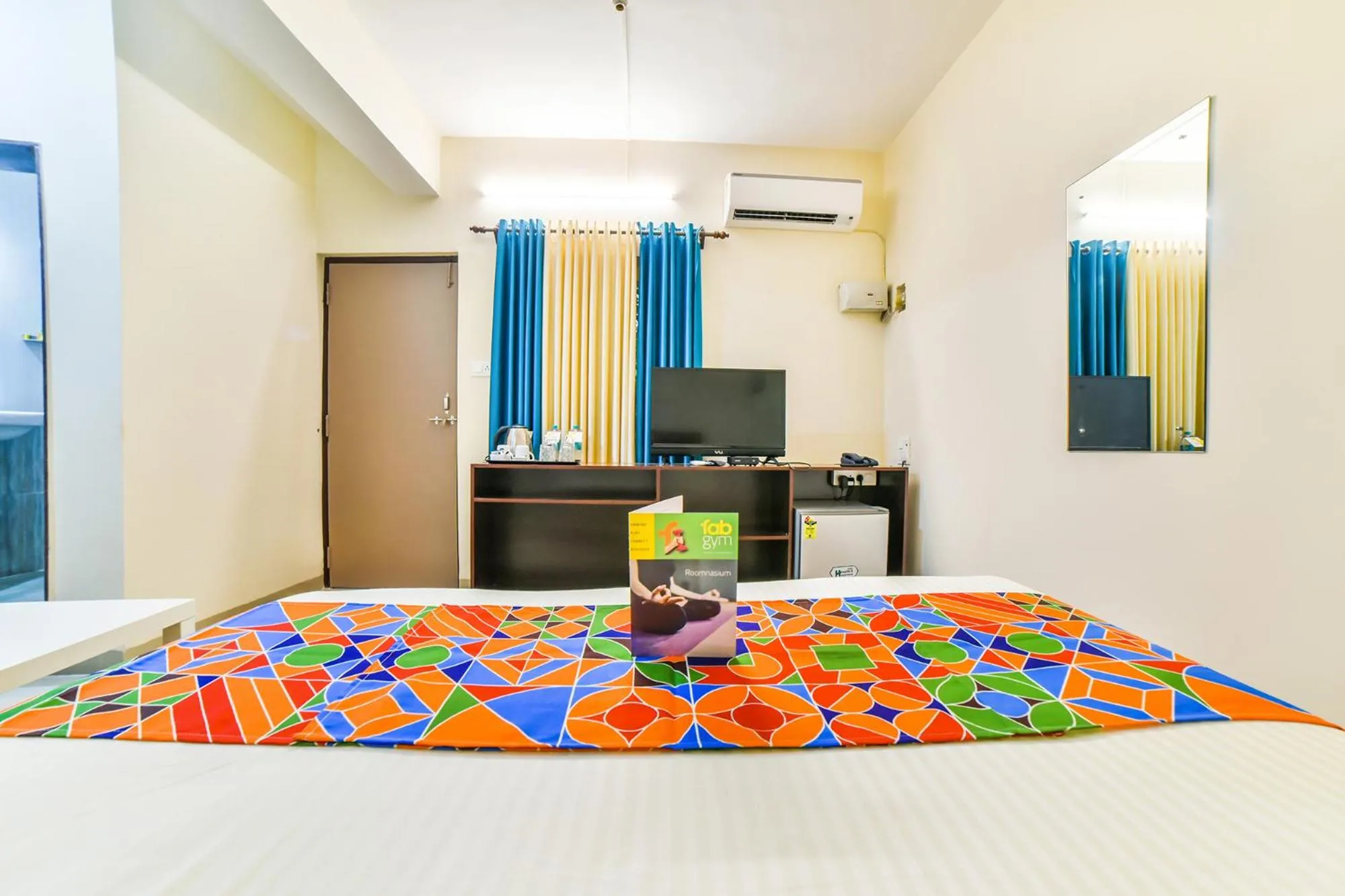 Bedroom, Bed in FabHotel K7 Trends With Pool, Calangute Beach