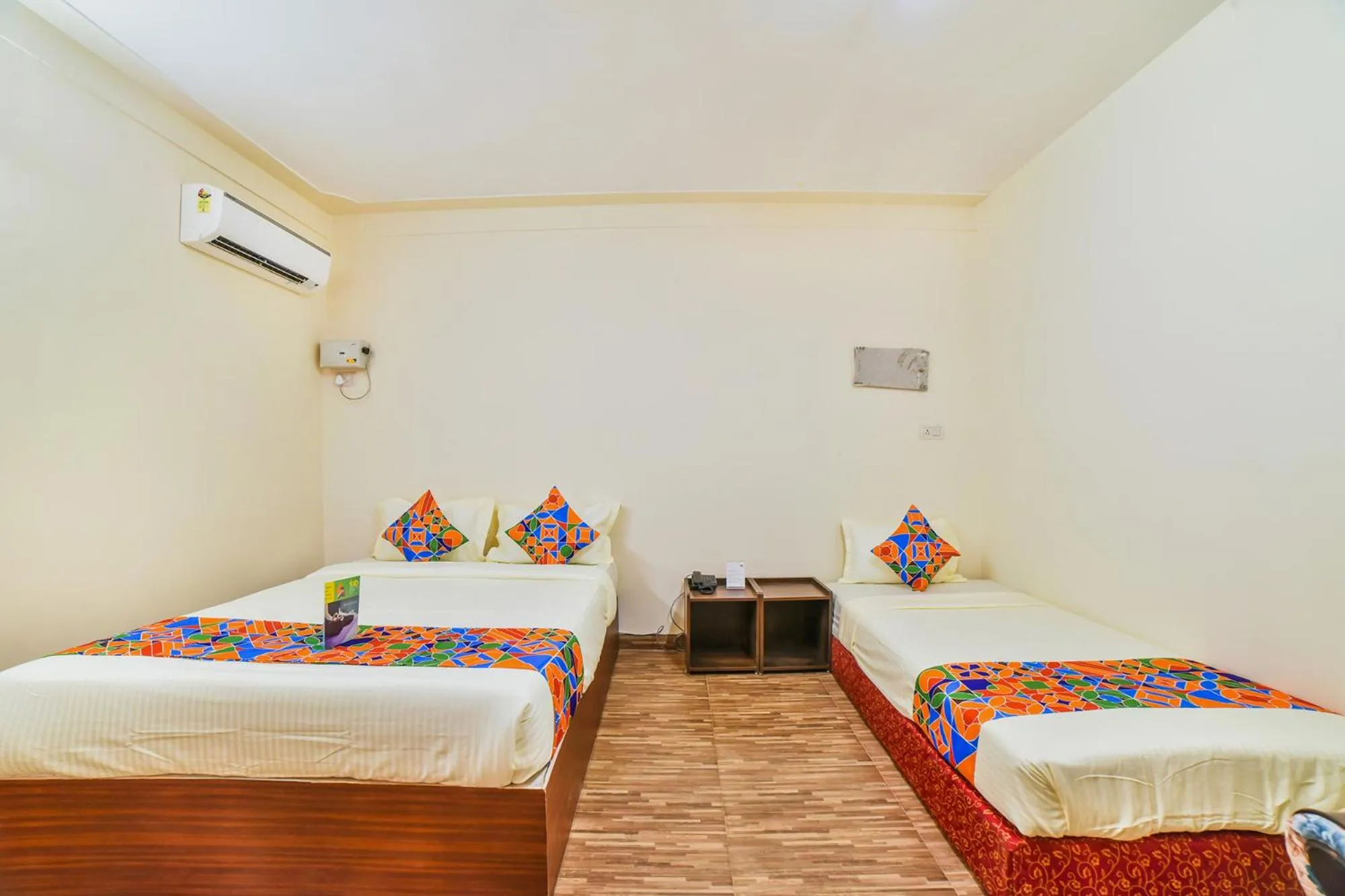 Bedroom, Bed in FabHotel K7 Trends With Pool, Calangute Beach