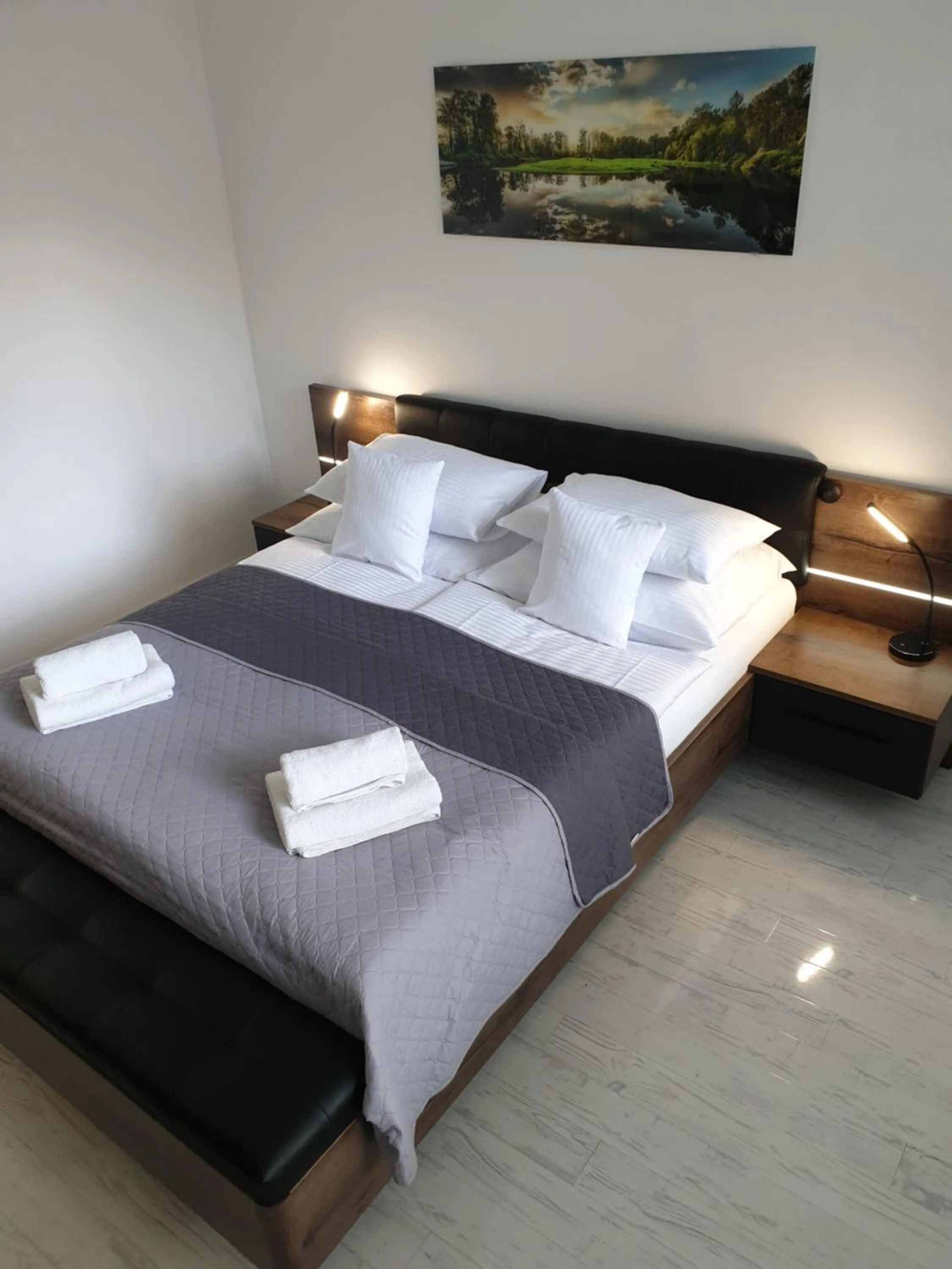 Bed in Apartmány Urban