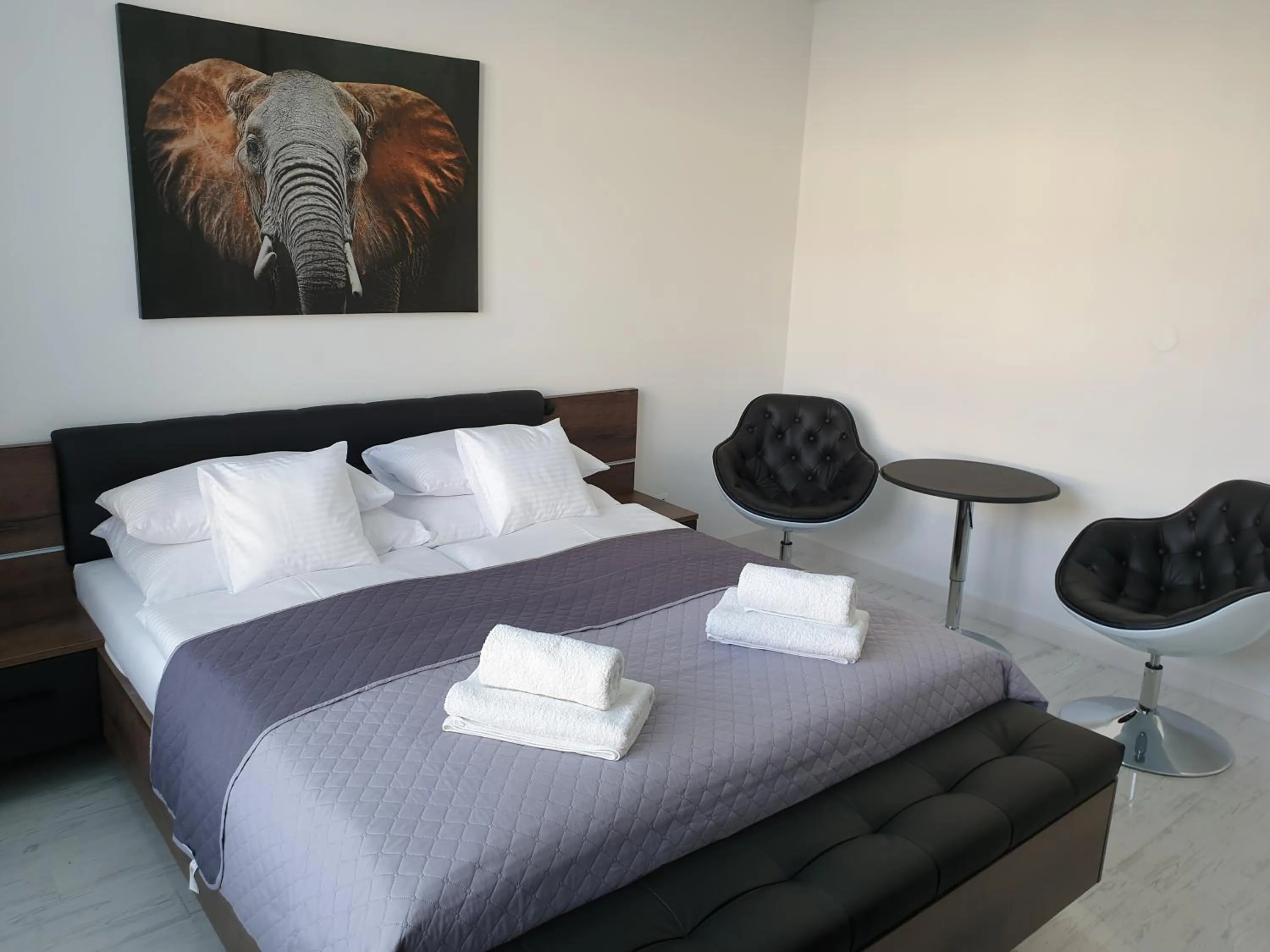 Bed in Apartmány Urban