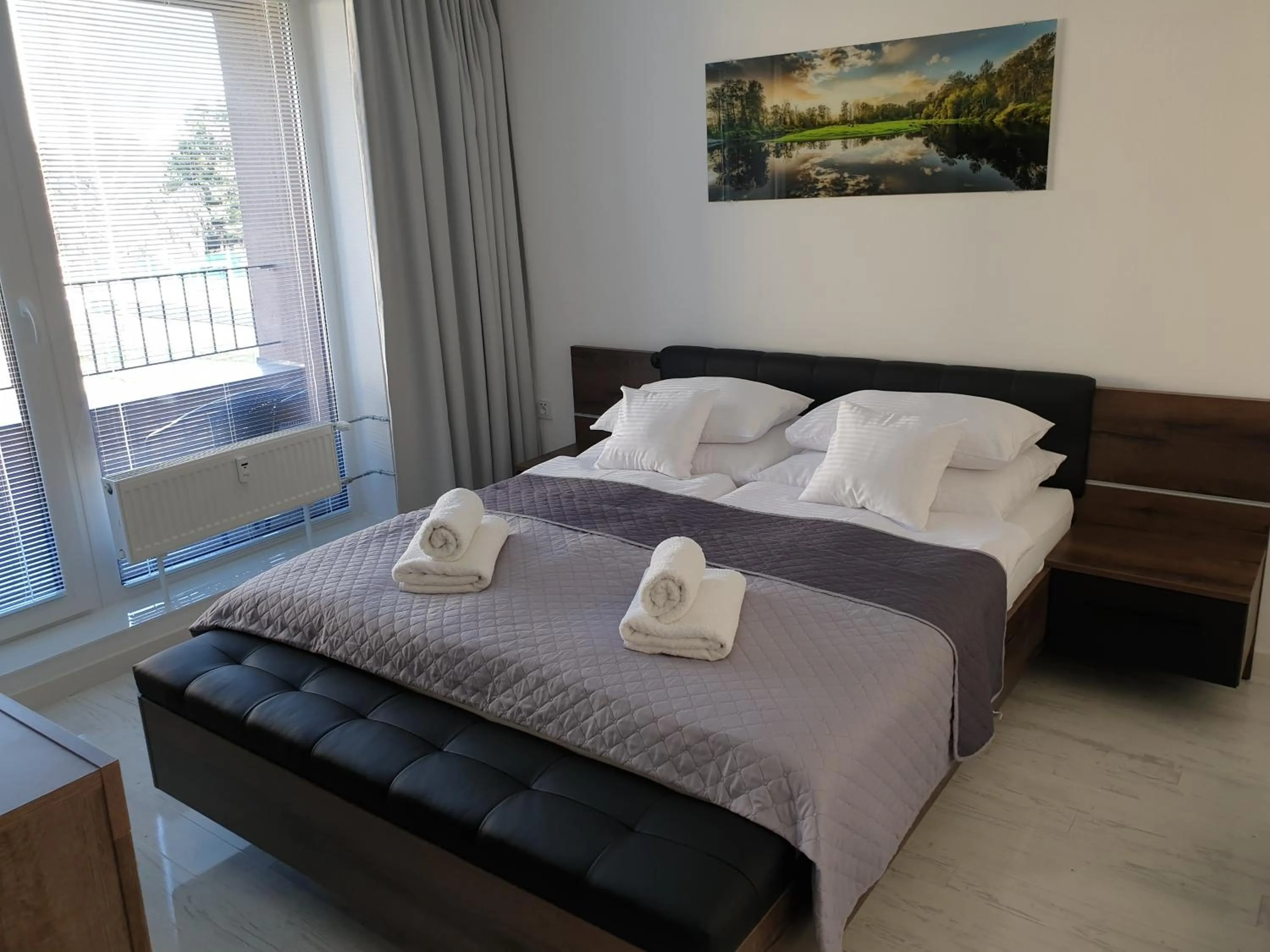 Bed in Apartmány Urban