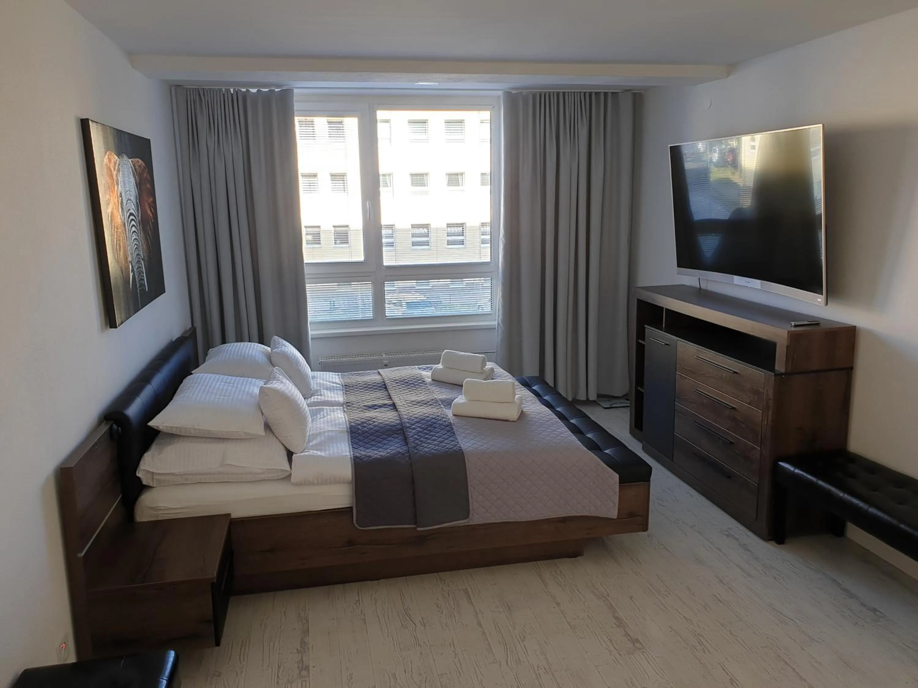 Bed in Apartmány Urban