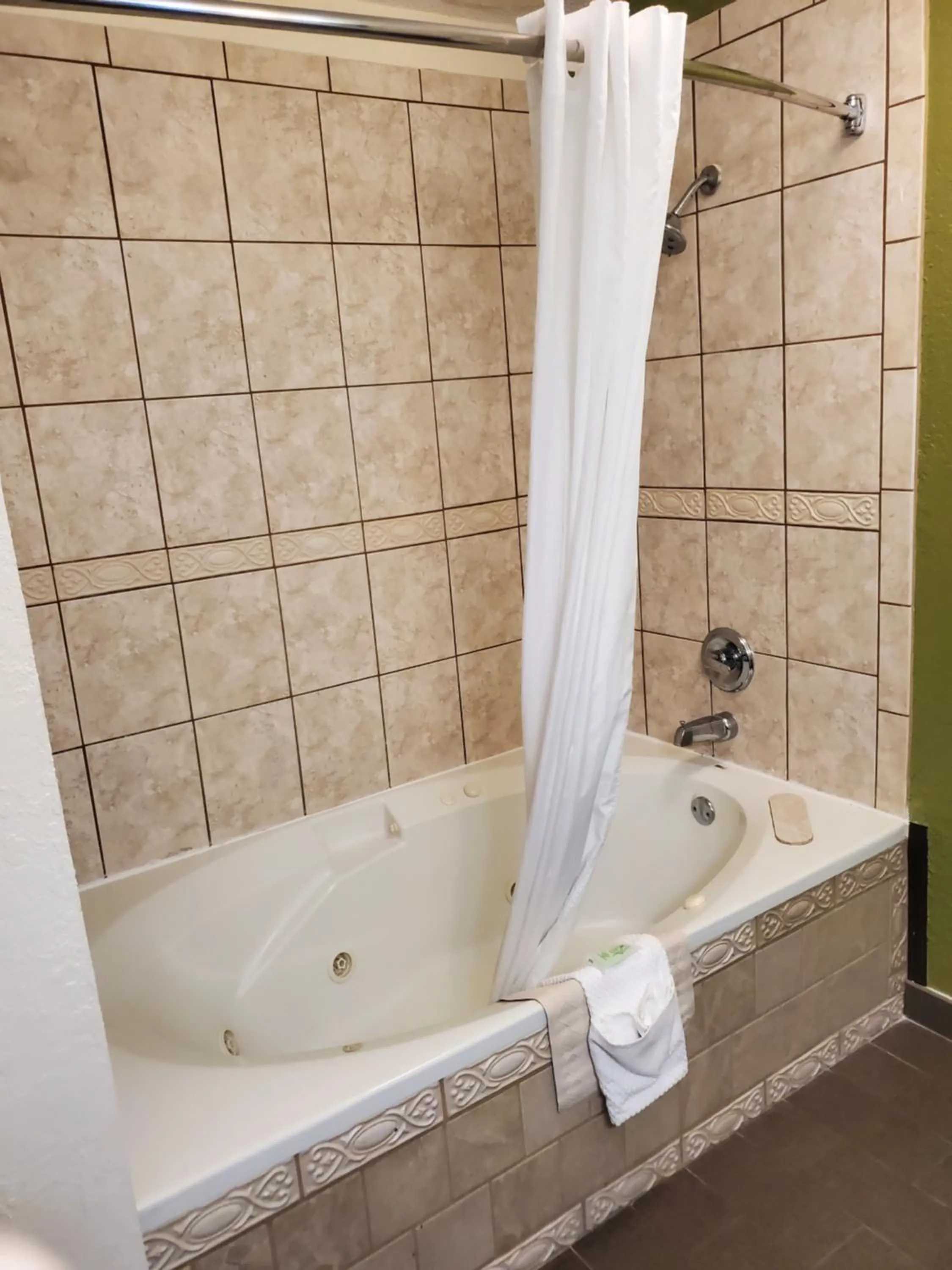 Bathroom in Sleep Inn & Suites Jacksonville near Camp Lejeune