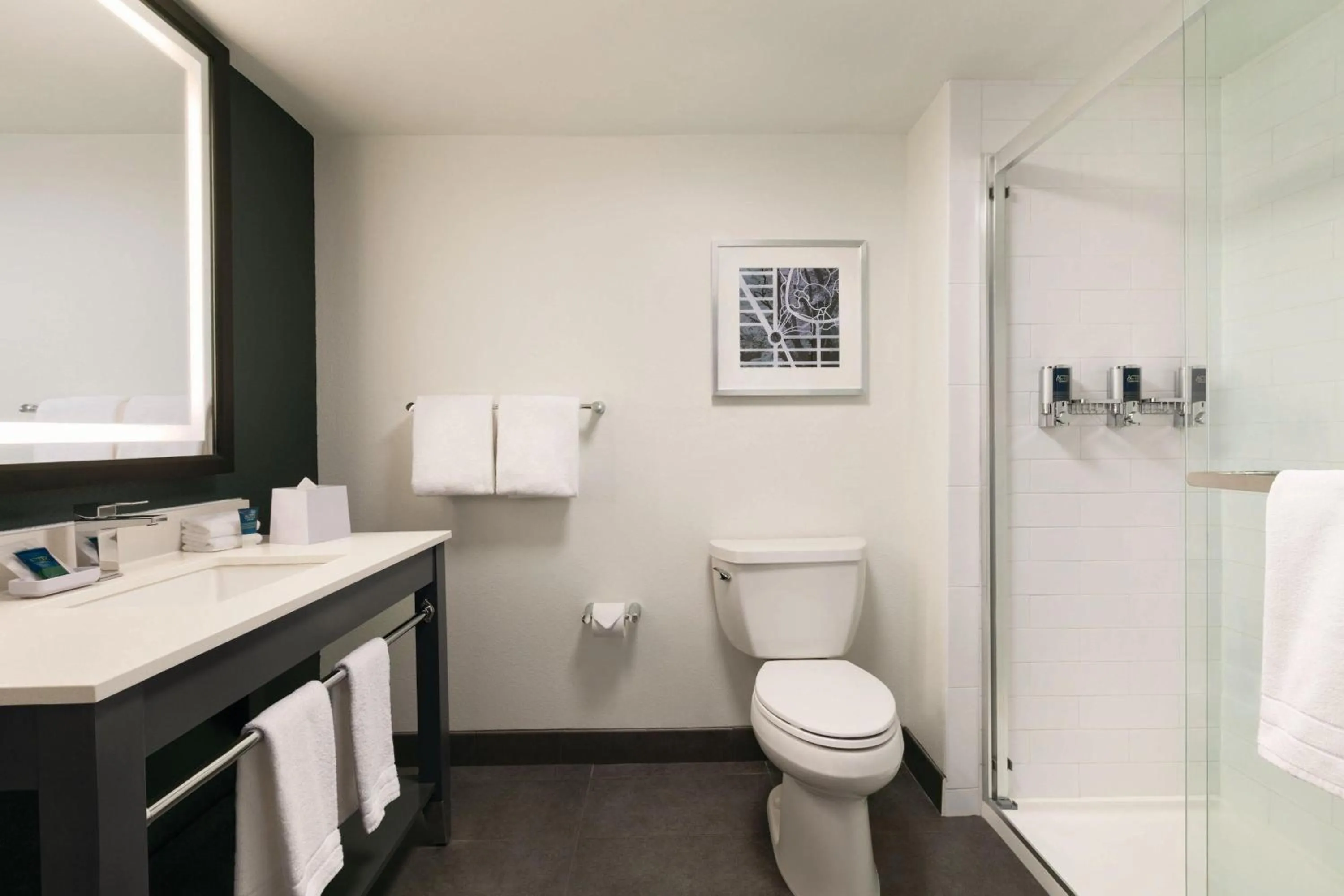 Bathroom in Four Points by Sheraton Raleigh Arena